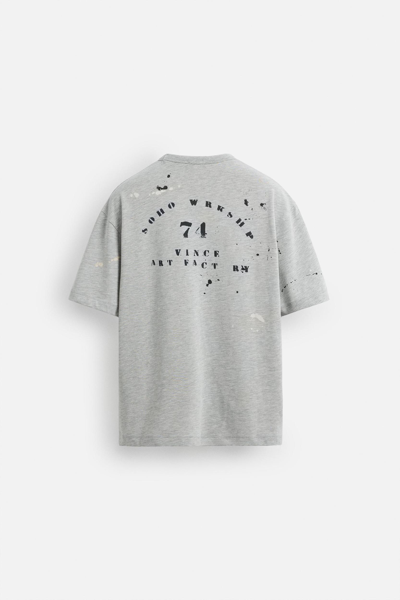 NUMBER SPLATTER T-SHIRT Product Image