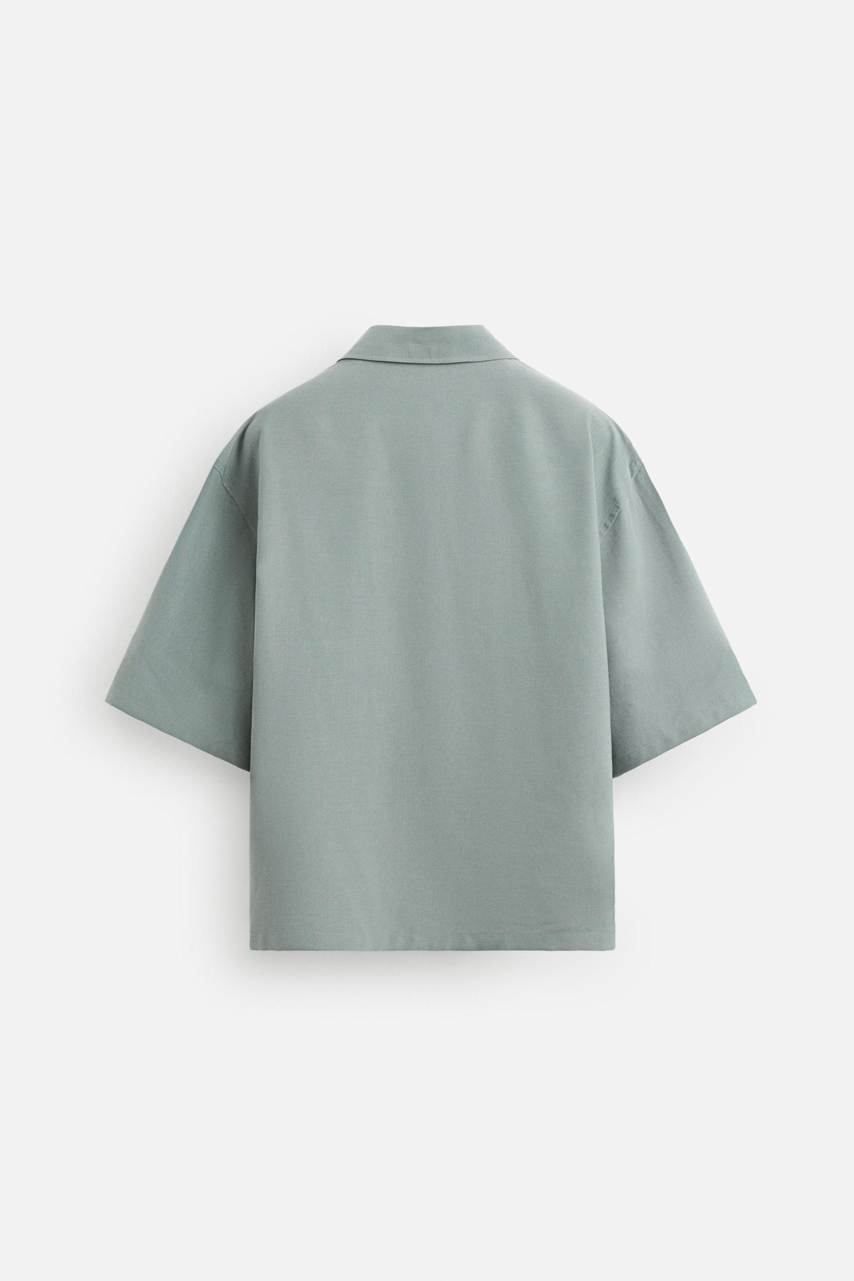 RELAXED FIT FLUID SHIRT Product Image