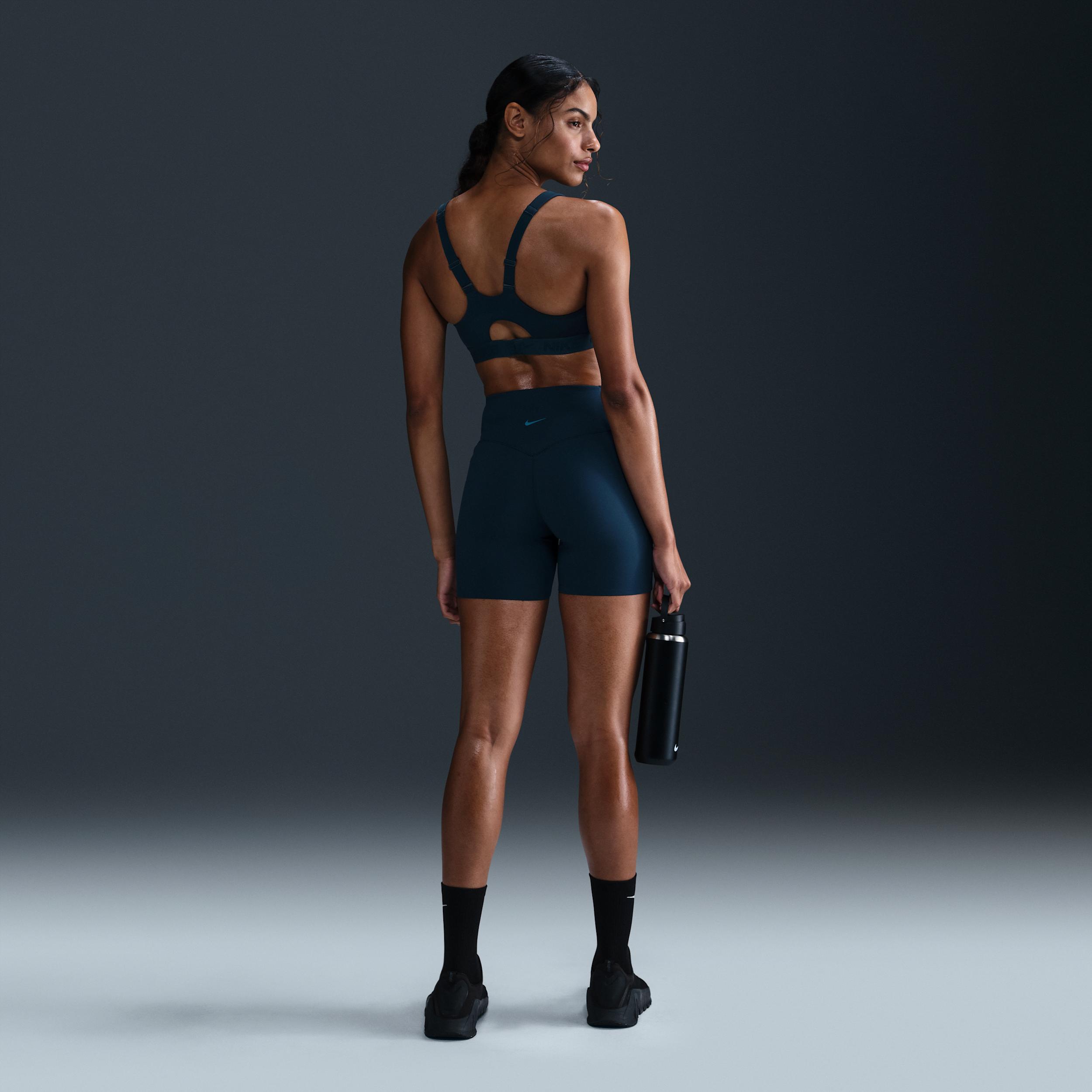 Nike Women's Universa High-Waisted 5" Biker Shorts with No Front Seam Product Image