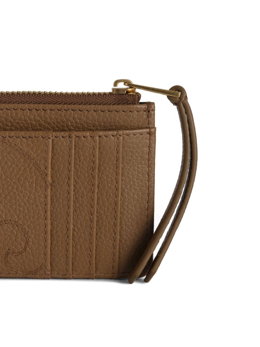 Western-style monogram wallet Product Image