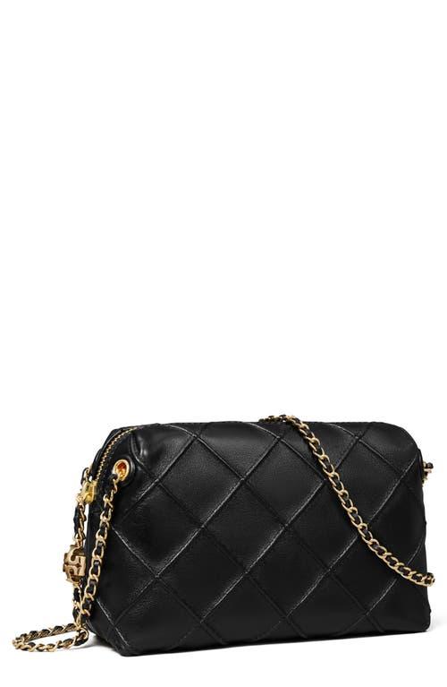 TORY BURCH Fleming Small Crossbody Bag Crossbody Bags Black Product Image