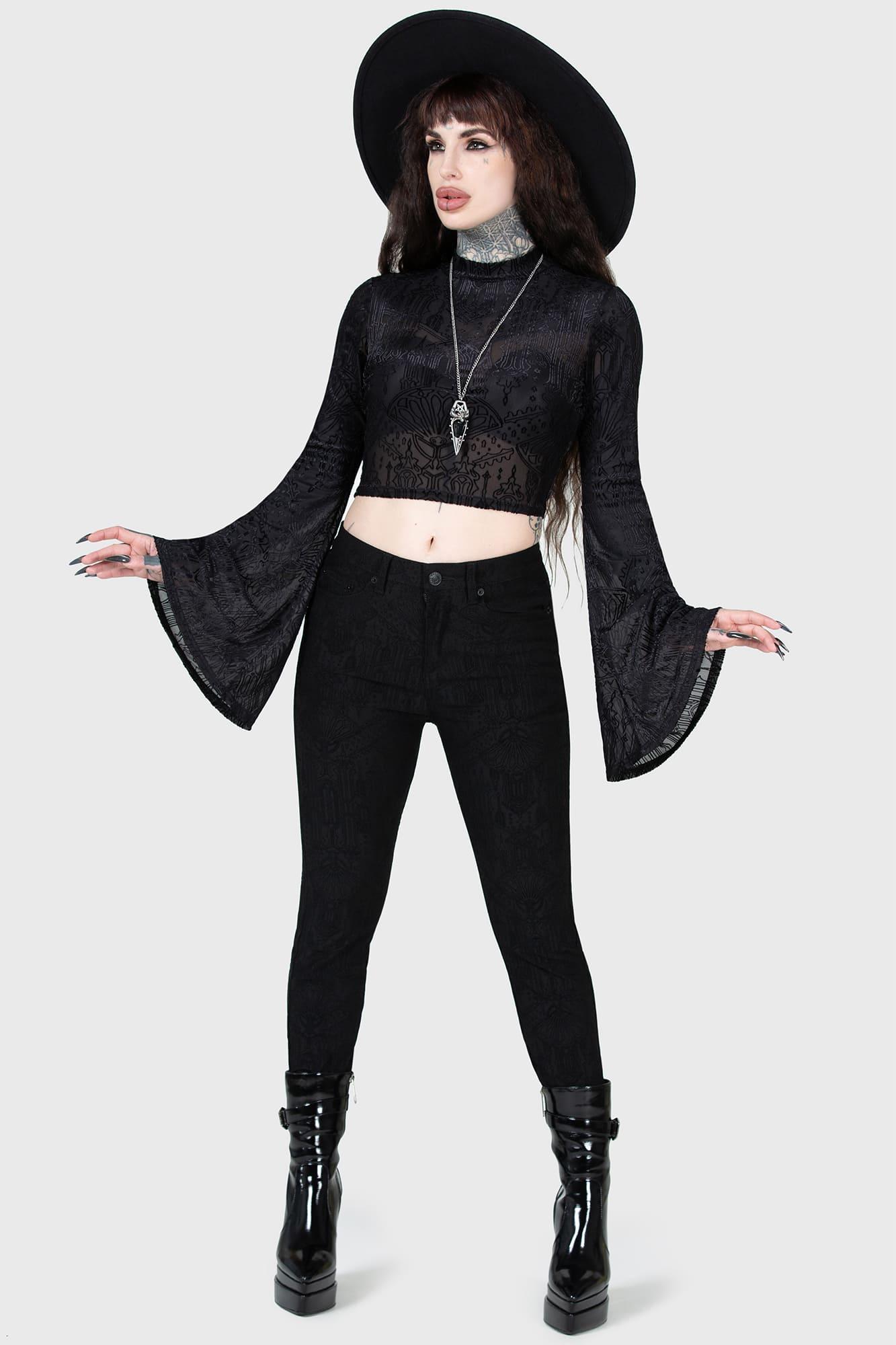 Blessed Curses Top - Resurrect Female Product Image