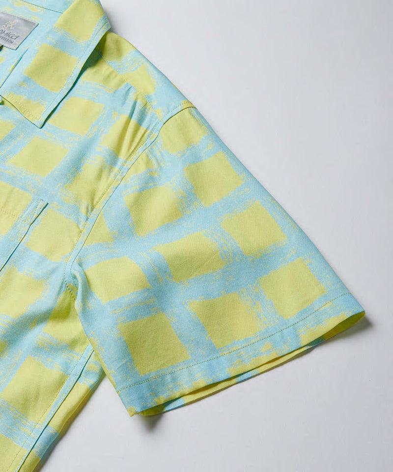 Checkered Rayon Shirt Male Product Image