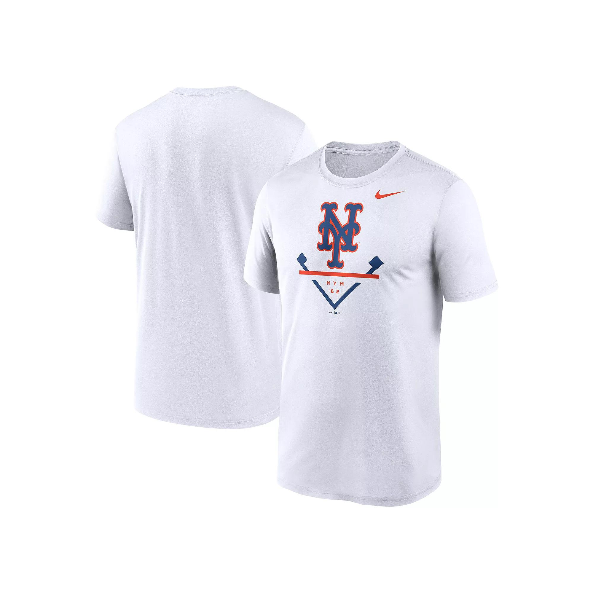 Men's Nike White New York Mets Icon Legend Performance T-Shirt, Size: Small Product Image