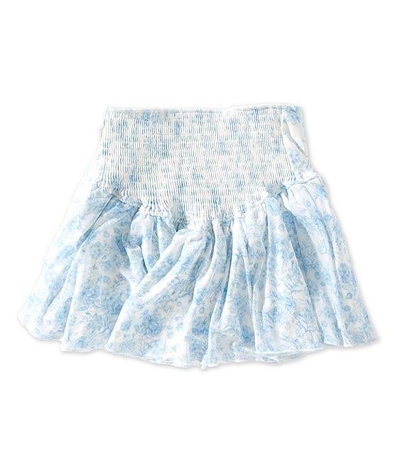 GB Floral Printed Coordinating Mesh Active Skirt Product Image
