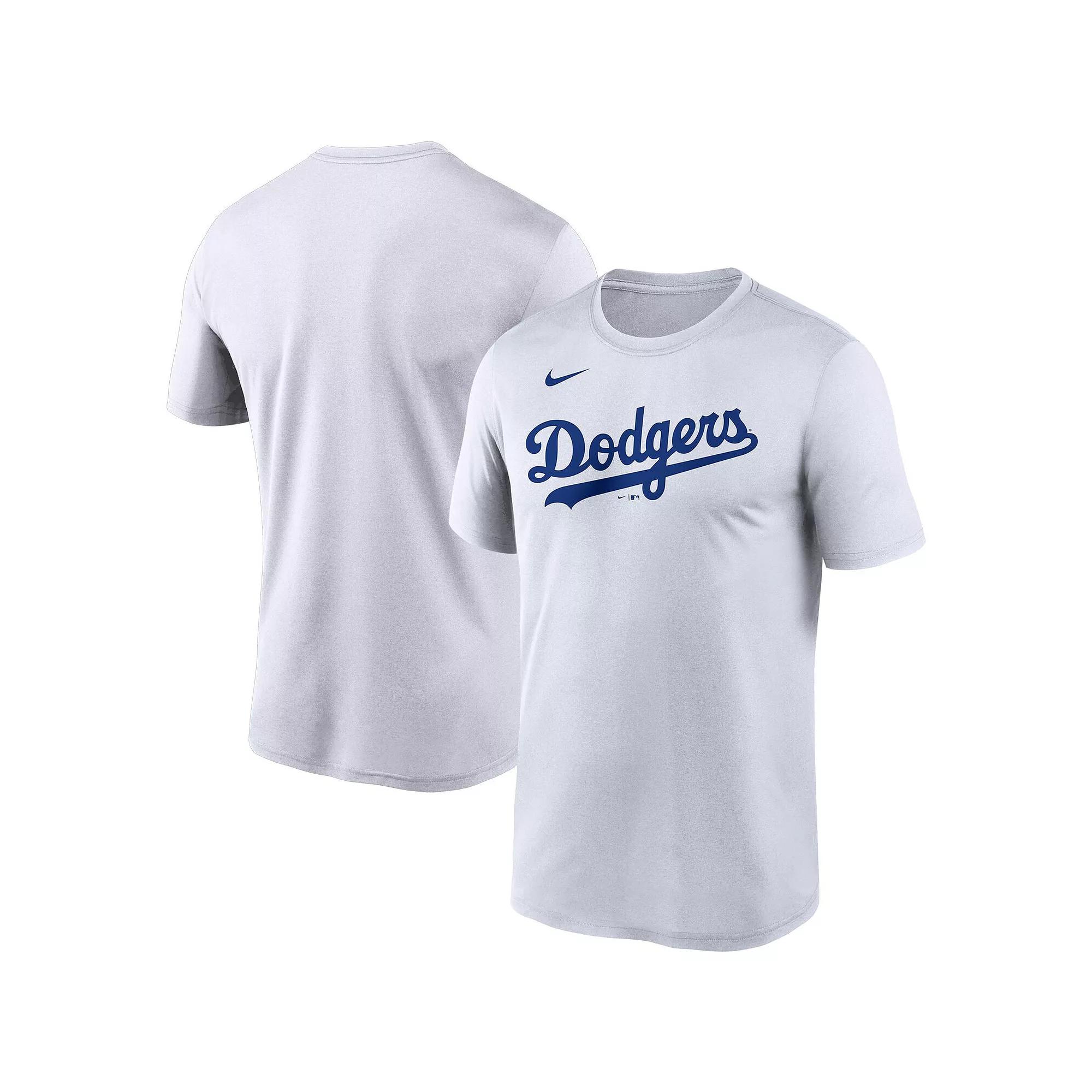 Mens Nike Los Angeles Dodgers Wordmark Legend Performance T-Shirt Product Image