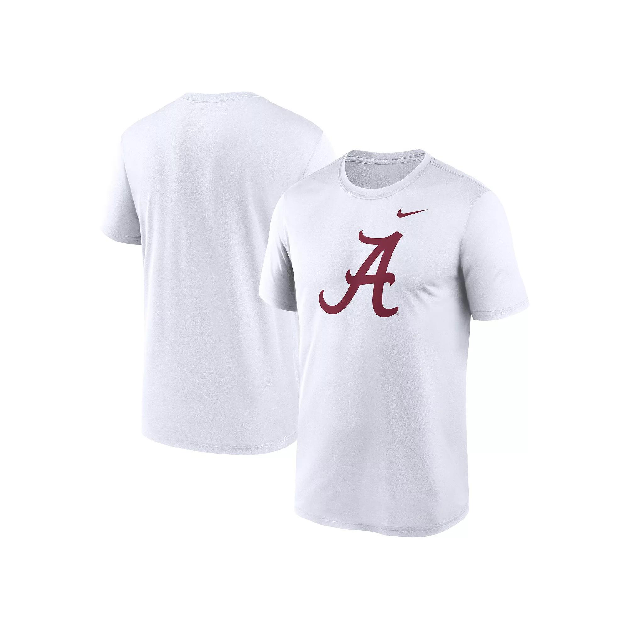 Men's Nike White Alabama Crimson Tide Primetime Legend Logo T-Shirt, Size: Large Product Image