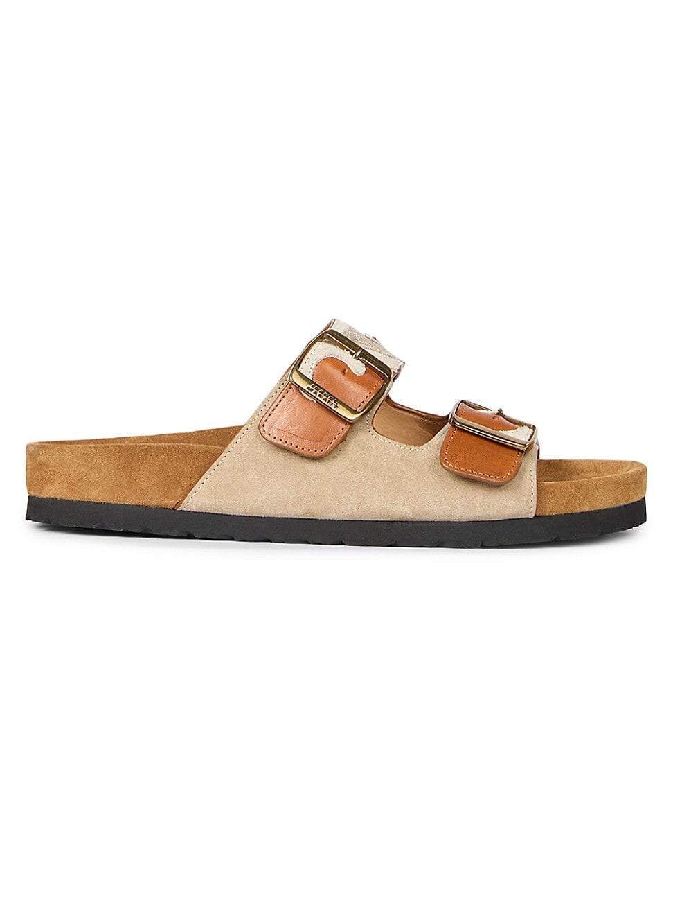Womens Lelik Suede & Leather Sandals Product Image