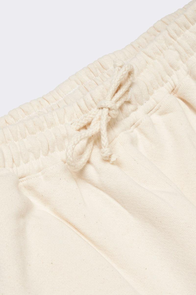 Men's Organic Heavyweight Fleece Sweatpants in Natural Product Image