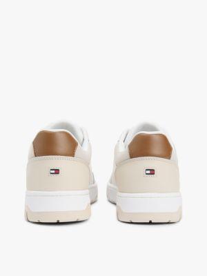 Leather Mix Low-Top Sneaker Product Image