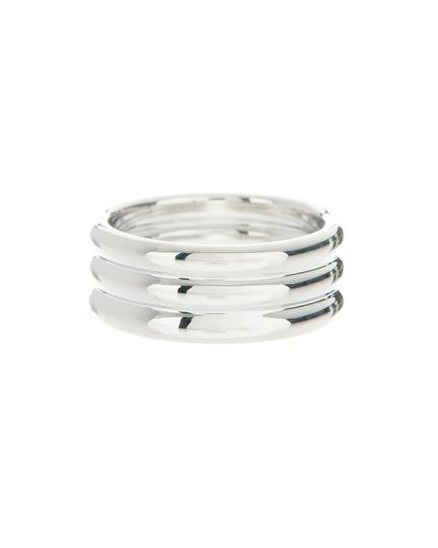 Ridged Band Ring | LUV AJ Product Image