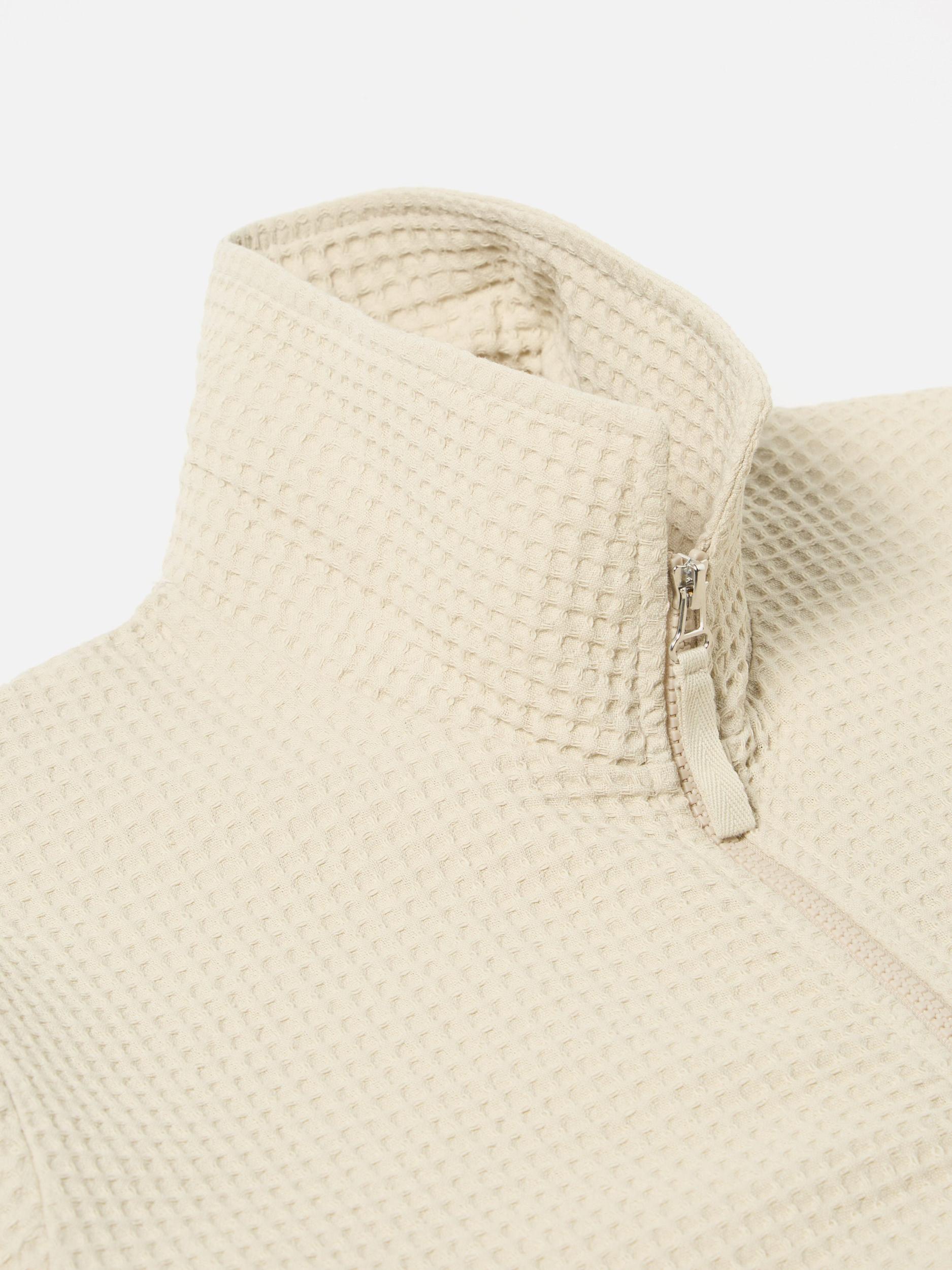 Universal Works K Track Top in Driftwood Pike Waffle Product Image