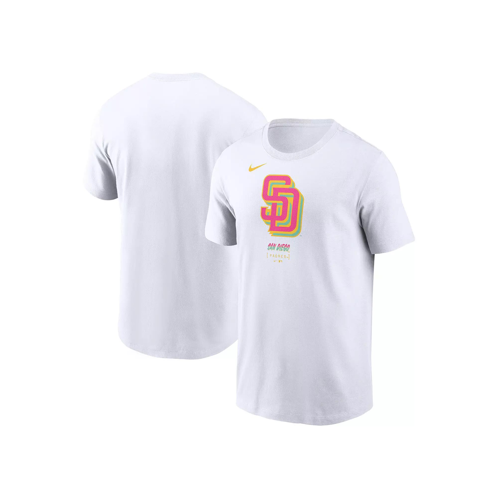 San Diego Padres City Connect Logo Nike Mens MLB T-Shirt | N19910APYP-MU4 Product Image