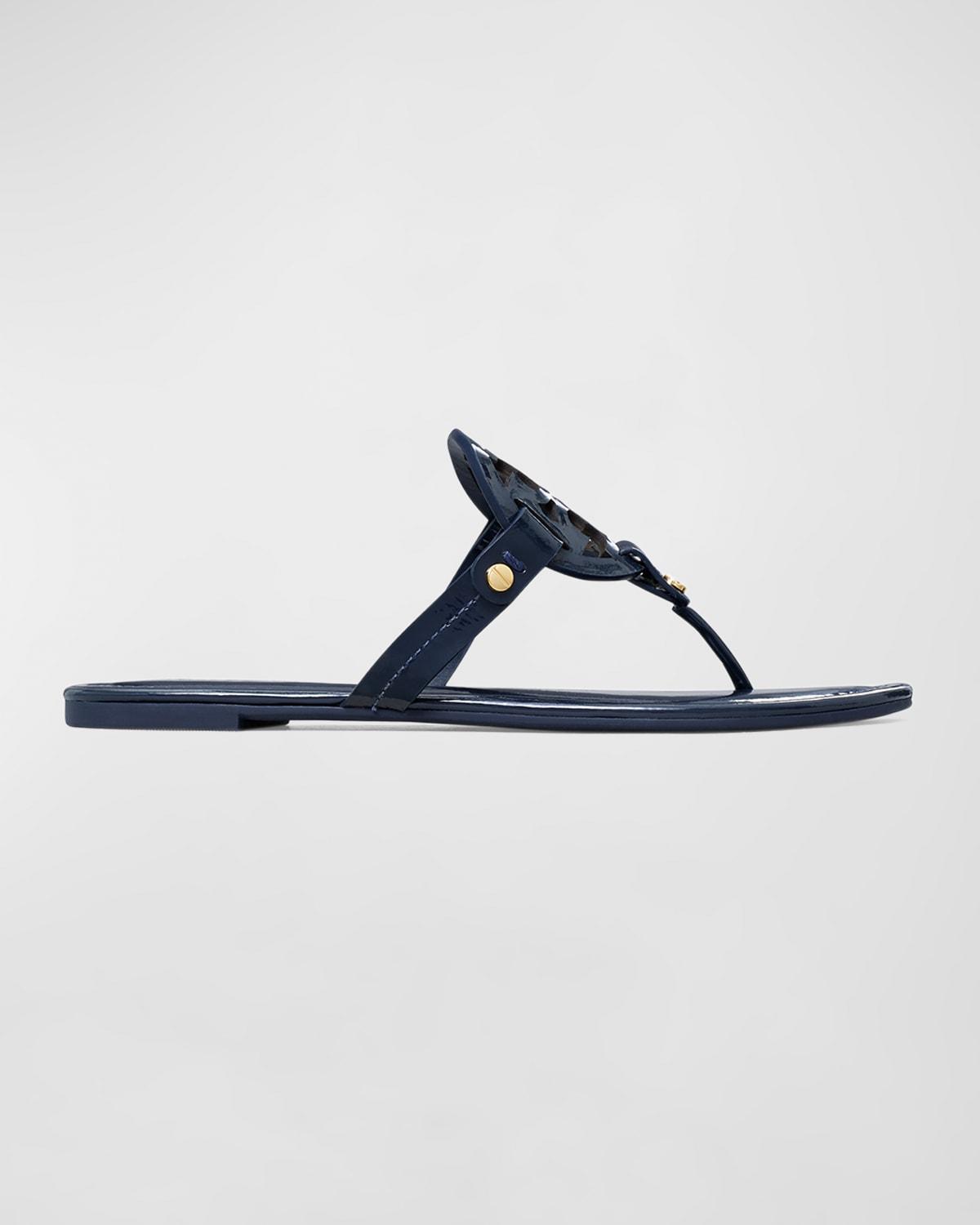 Womens Miller Patent Leather Thong Sandals Product Image