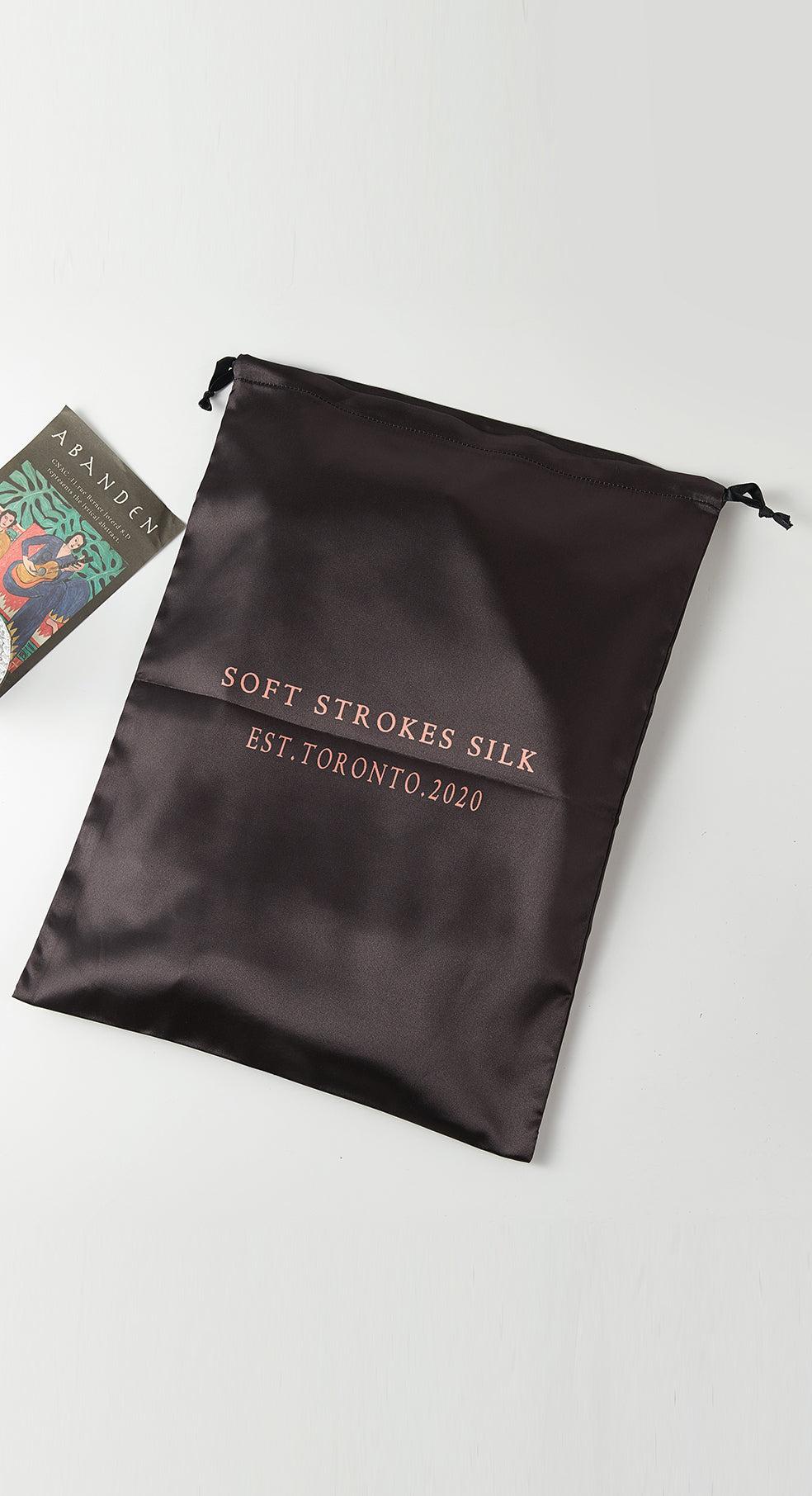 Gift Set | Pure Silk Beige Kimono Robe & Slip Dress | 22 Momme | Float Collection Product Image