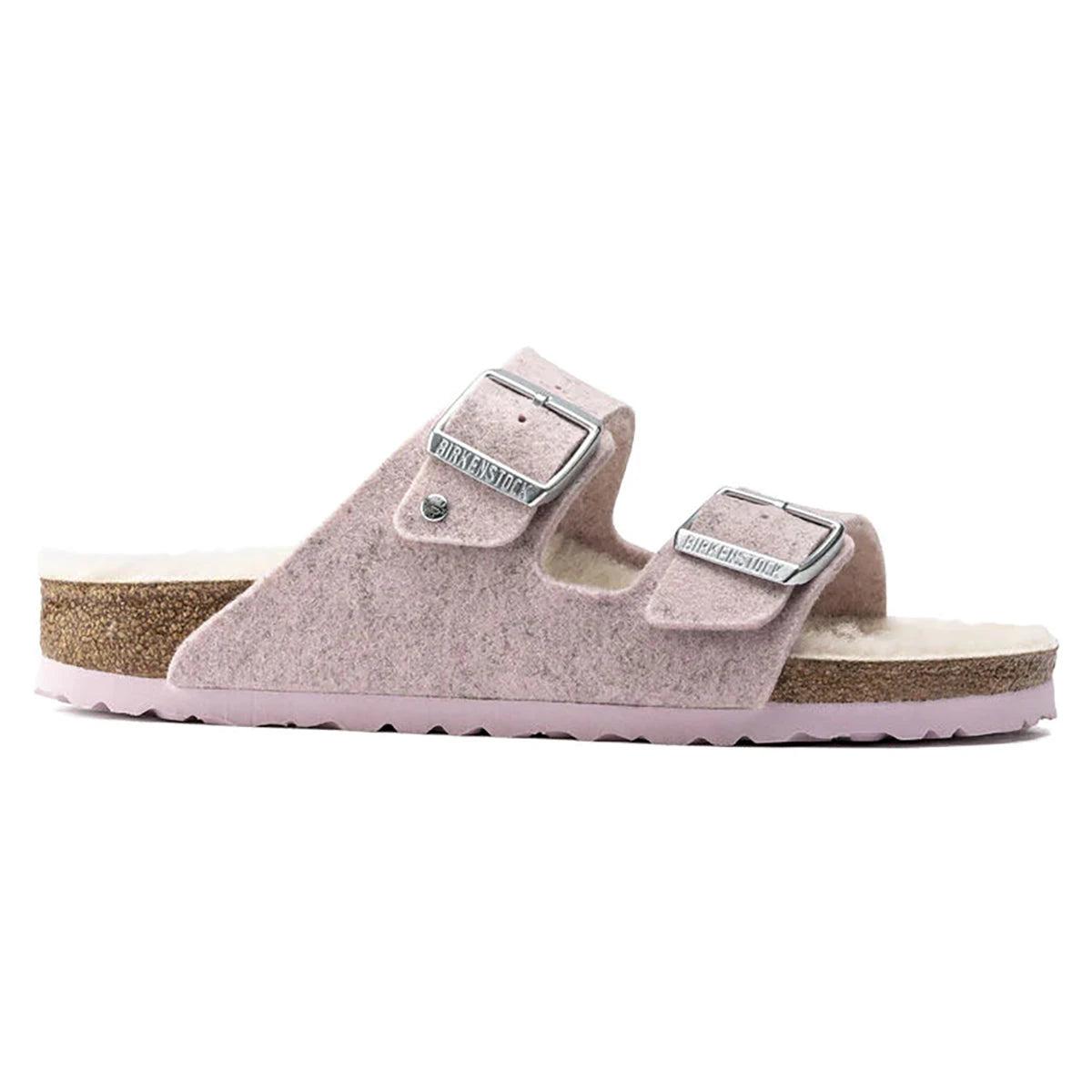 Birkenstock Arizona Happy Lamb Wool Felt Sandals Product Image