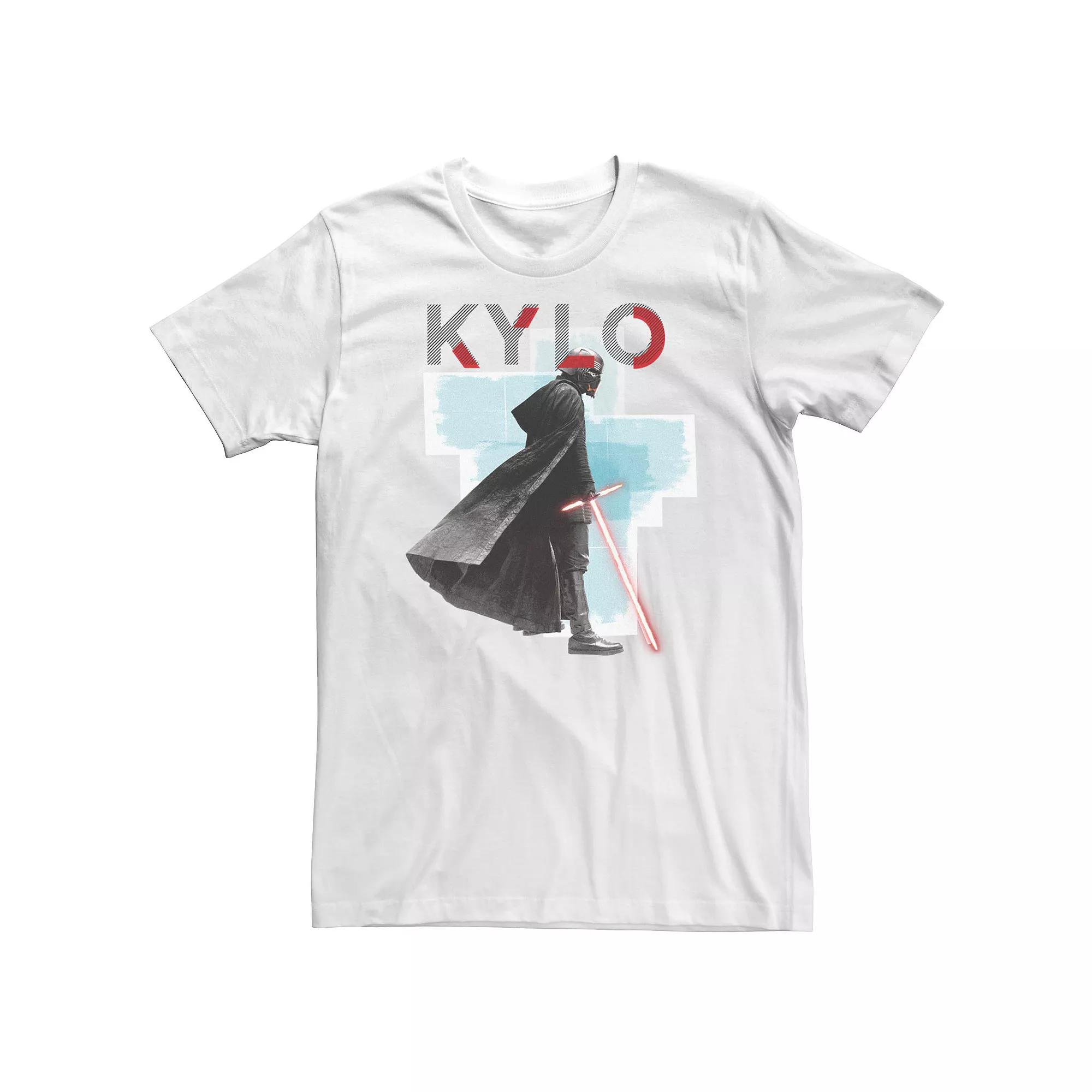 Big & Tall Star Wars The Rise of Skywalker Sinister Kylo Tee, Men's, Size: 5XL, White Product Image