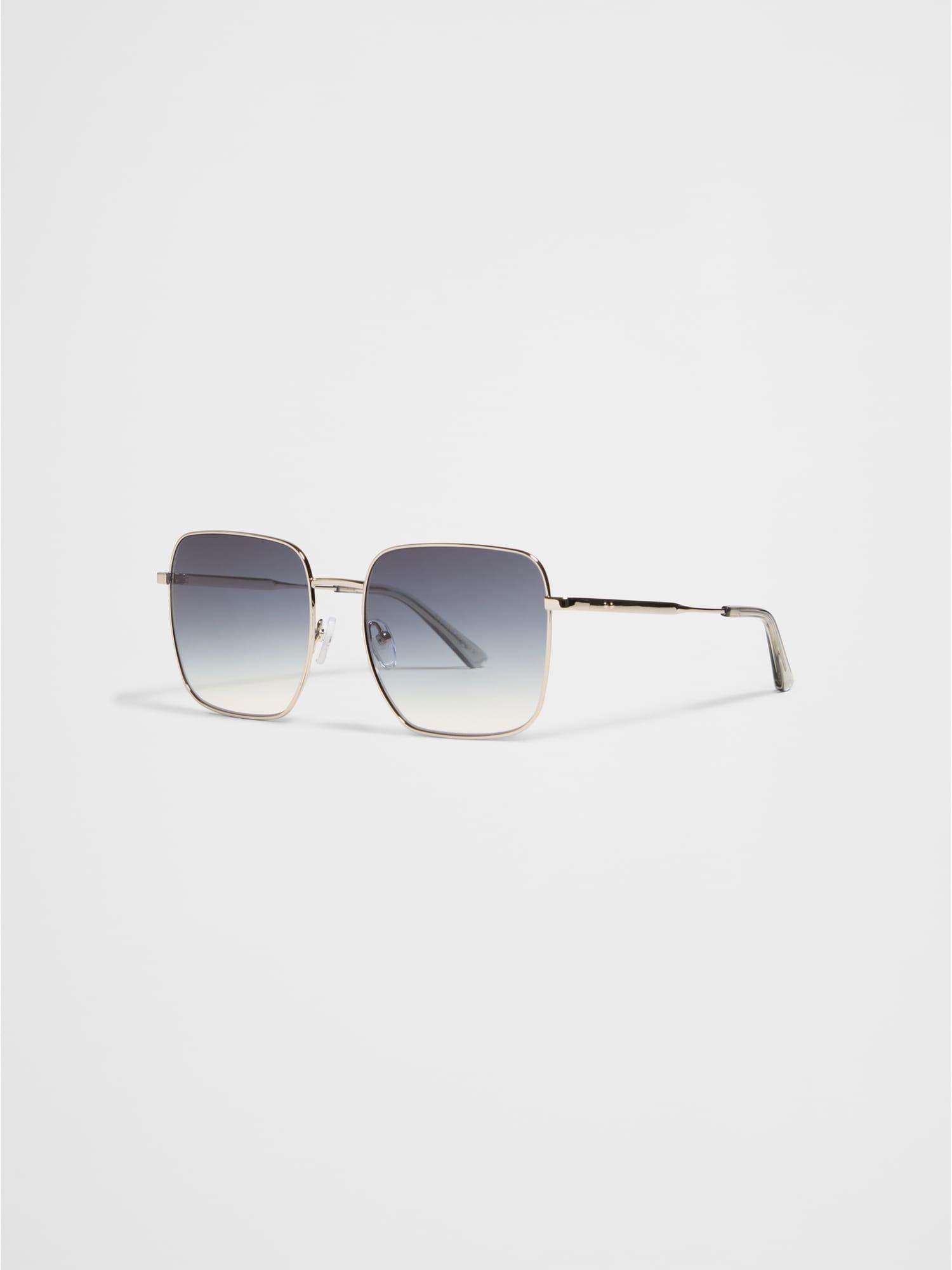Square Metal Sunglasses Product Image