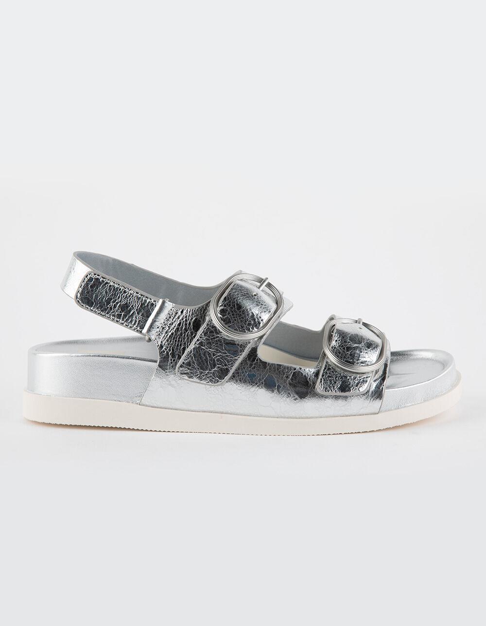 DOLCE VITA Starla 2 Strap Womens Sandals - SILVER Product Image
