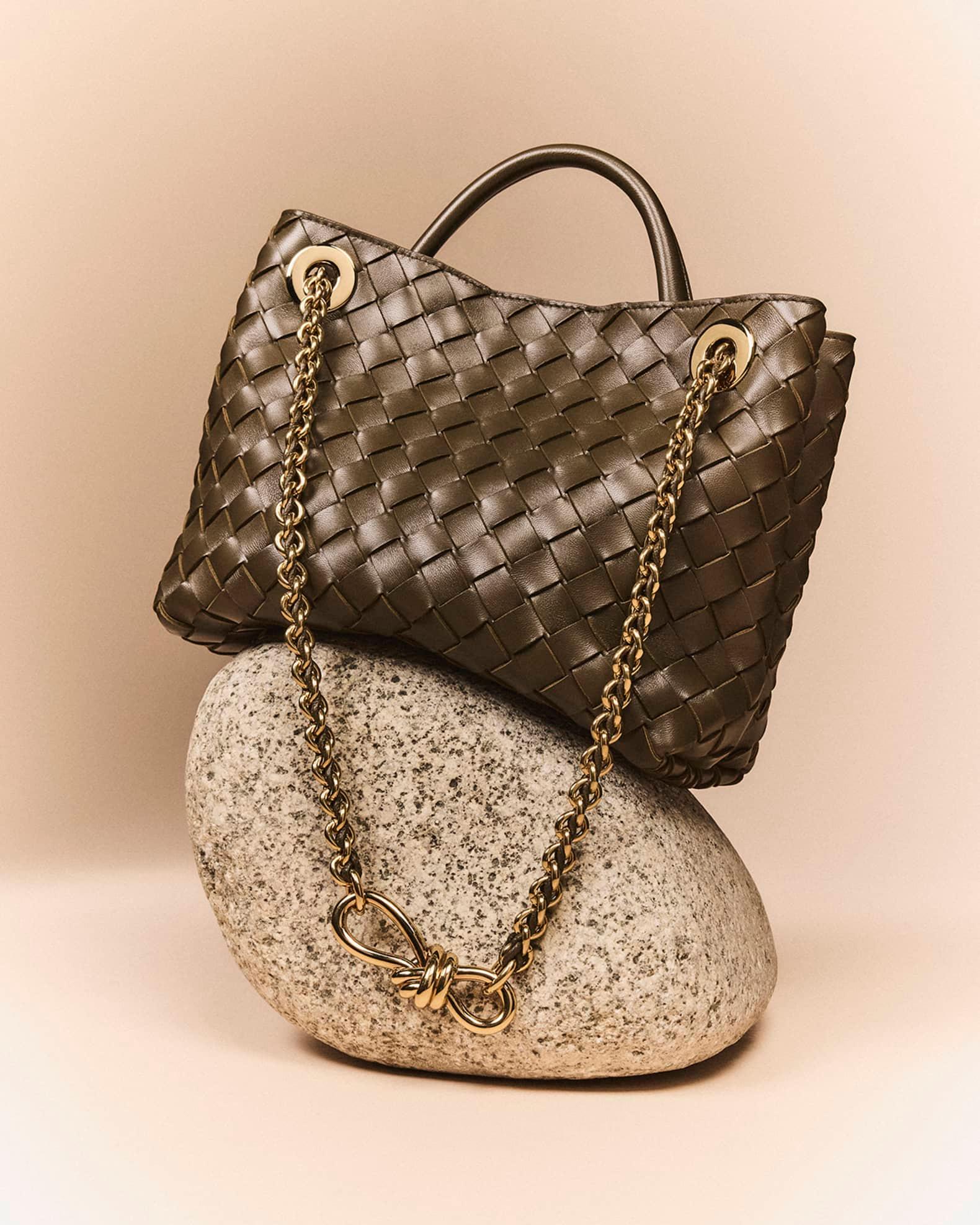 Small Andiamo Shoulder Bag with Chain Strap  Product Image