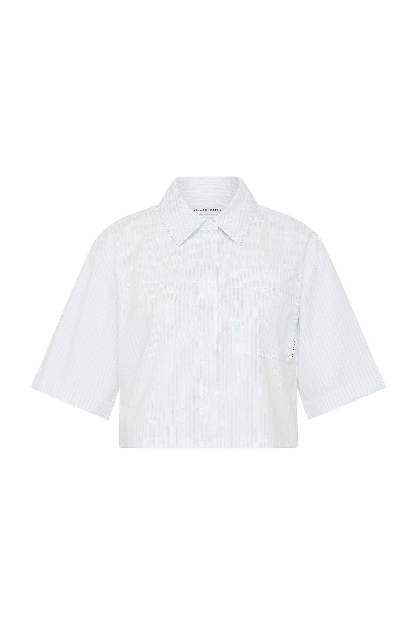 Cropped Striped Shirt 446 Product Image