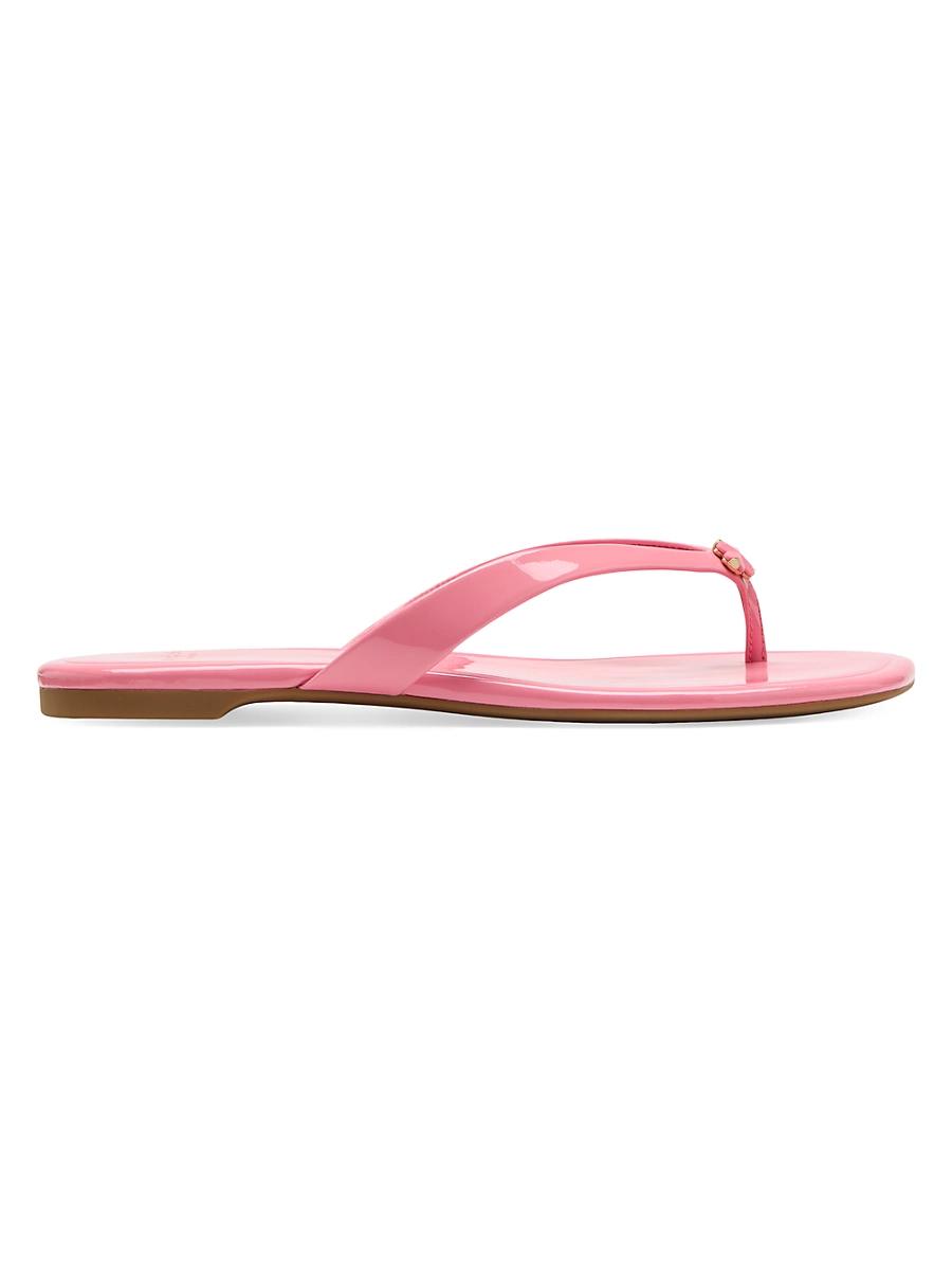 kate spade new york Womens Spade Flower Flip Flop Sandals Product Image