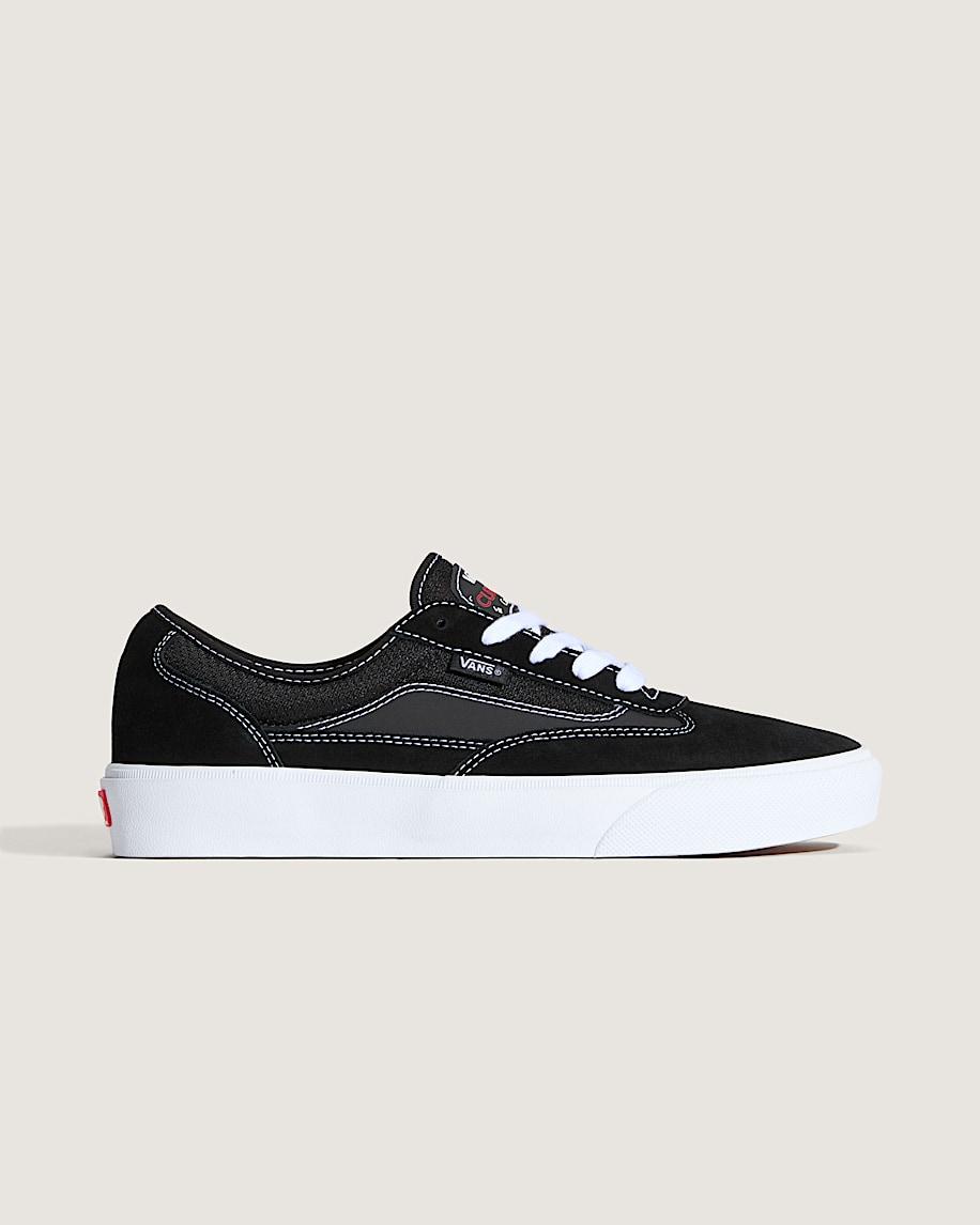 Skate Curren Caples Gum Shoe in Black / White| Vans US Product Image
