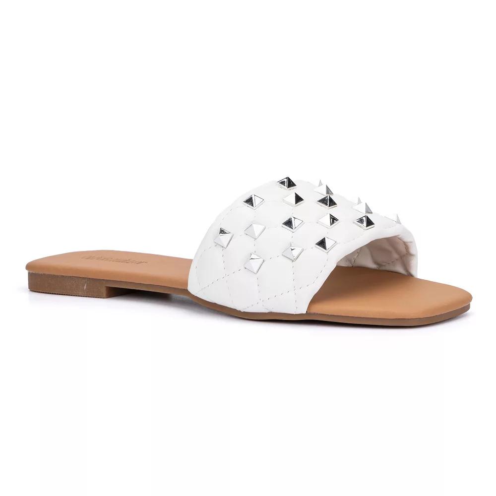 Olivia Miller Shelly Women's Slide Sandals,  Product Image