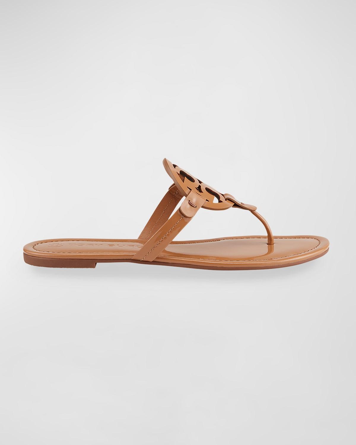 Womens Miller Patent Leather Thong Sandals Product Image