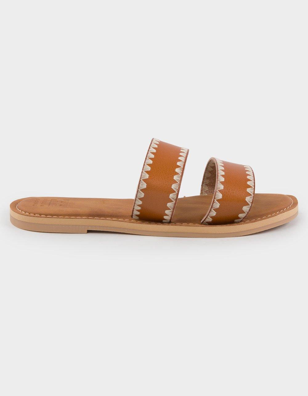 BILLABONG Lei Womens 2 Band Slide Sandals - DESERT Product Image