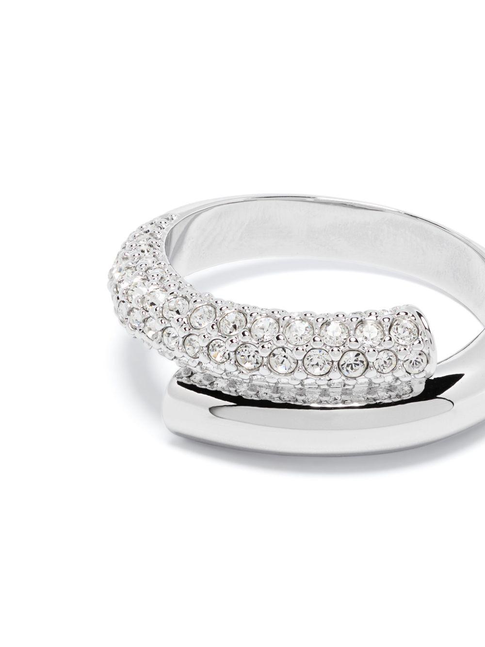 Dextera crystal band ring Product Image