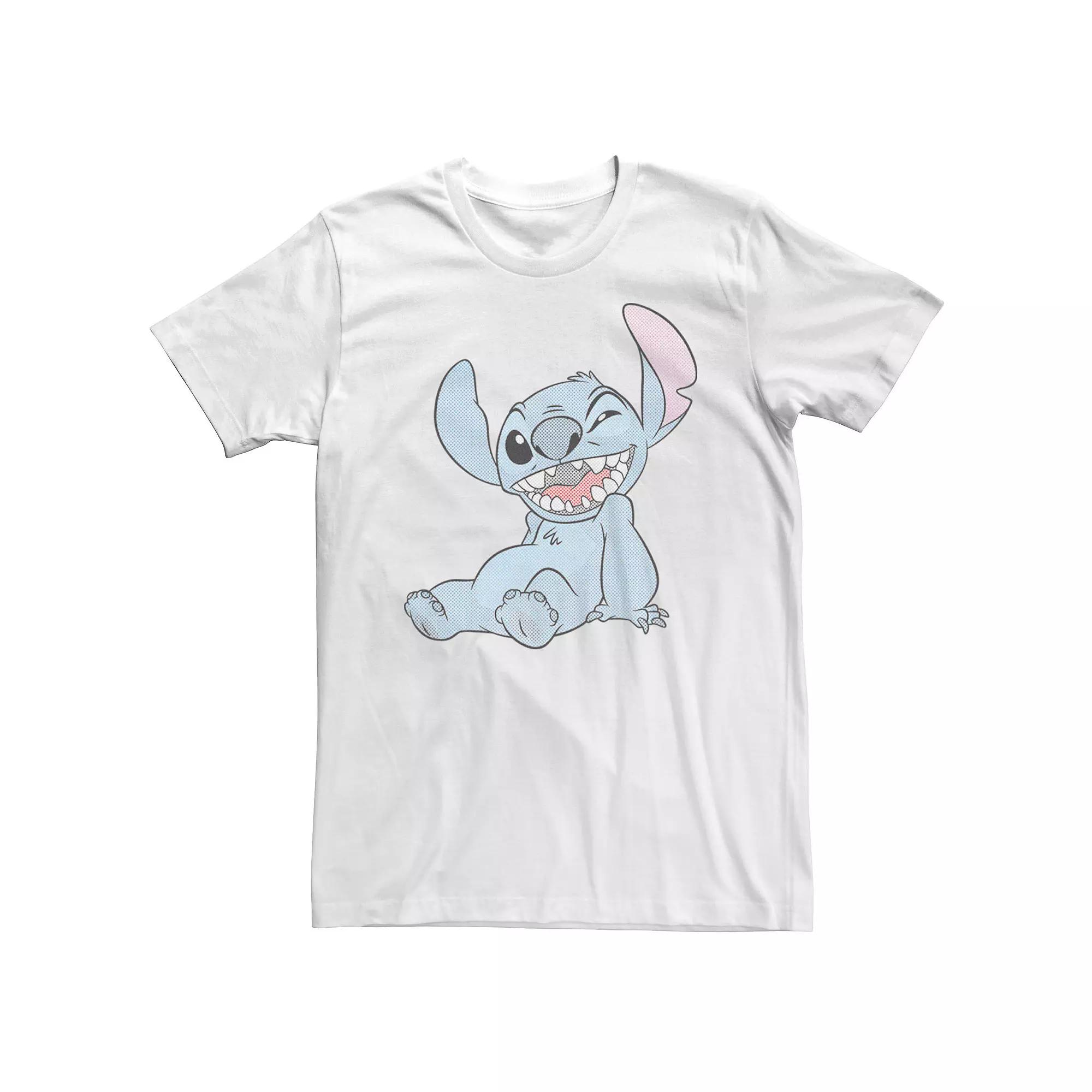 Big & Tall Disney Lilo & Stitch Pop Art Comic Stitch Tee, Men's,  Product Image
