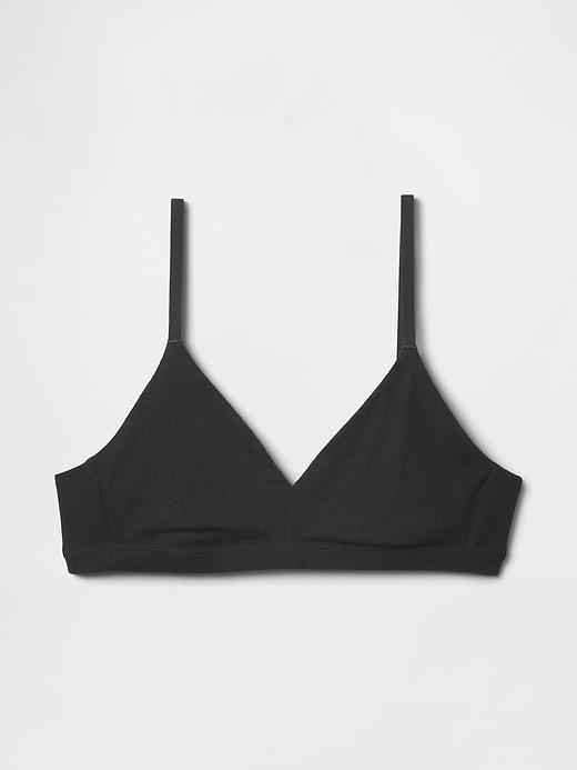 Modal Rib Triangle Bralette Product Image