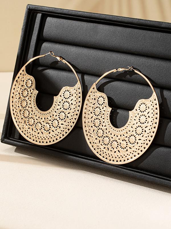 Geometric Drop Earrings Product Image