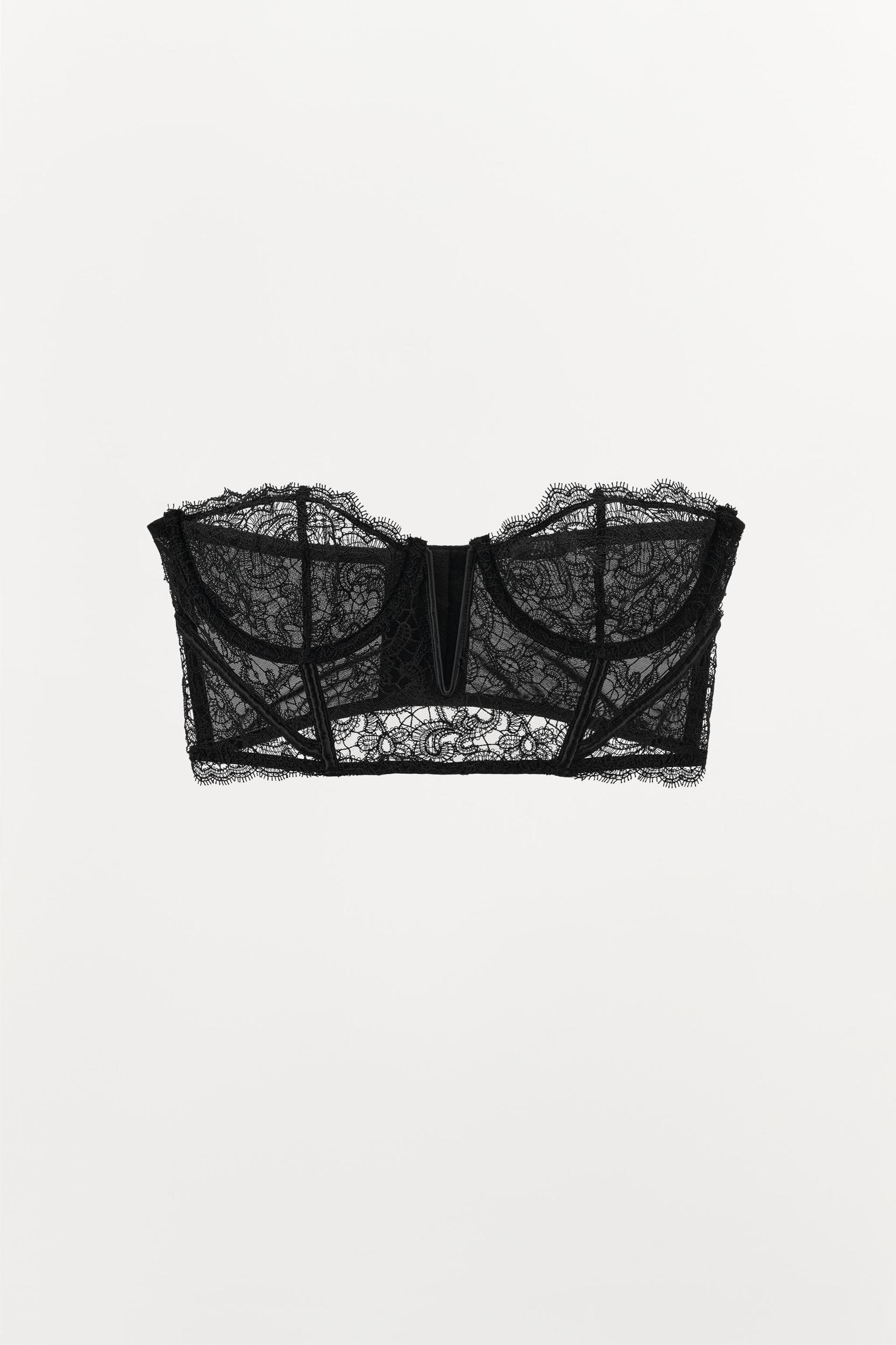 LACE UNDERWIRE CORSET Product Image