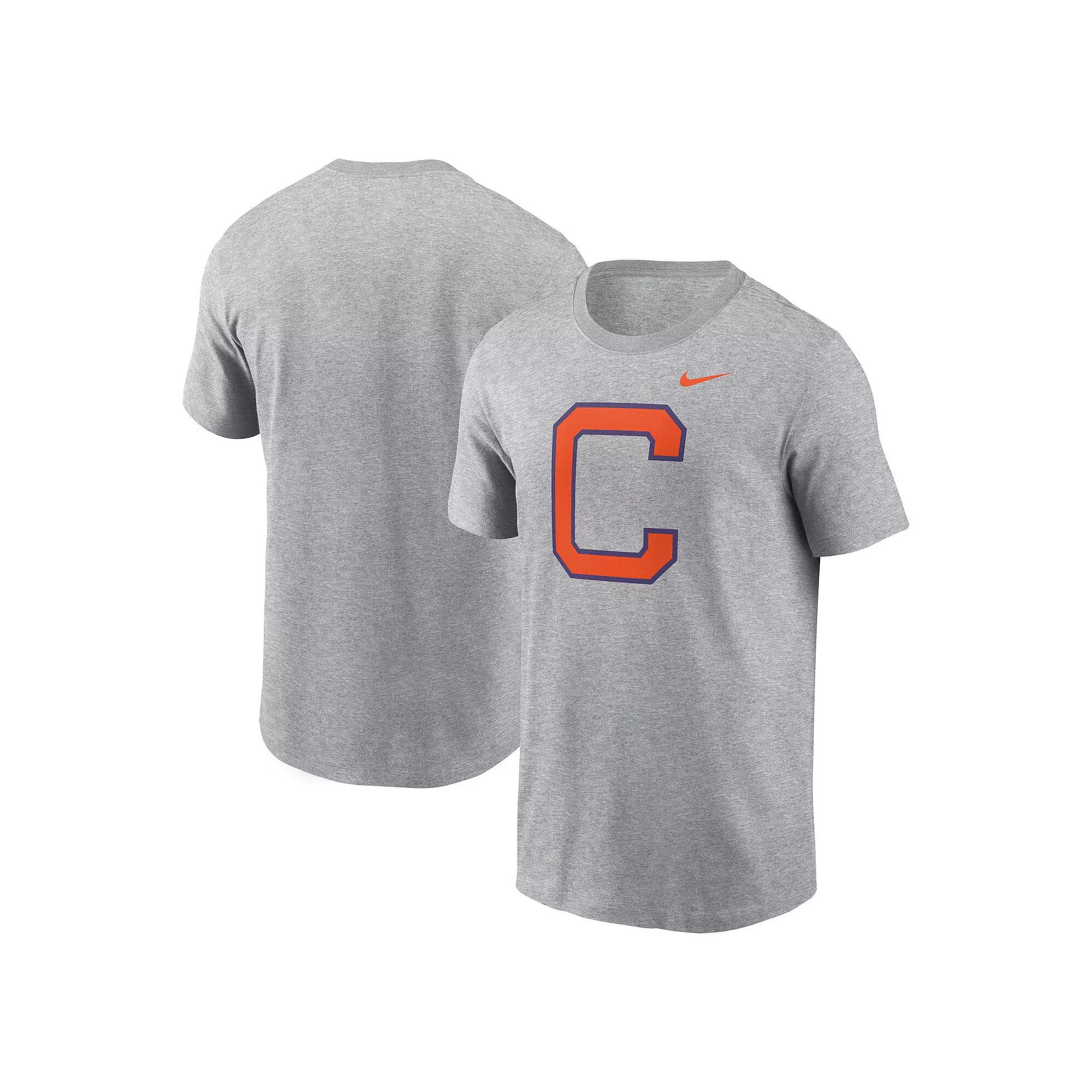 Mens Nike Heather Gray Florida State Seminoles Primetime Evergreen Logo T-Shirt Product Image