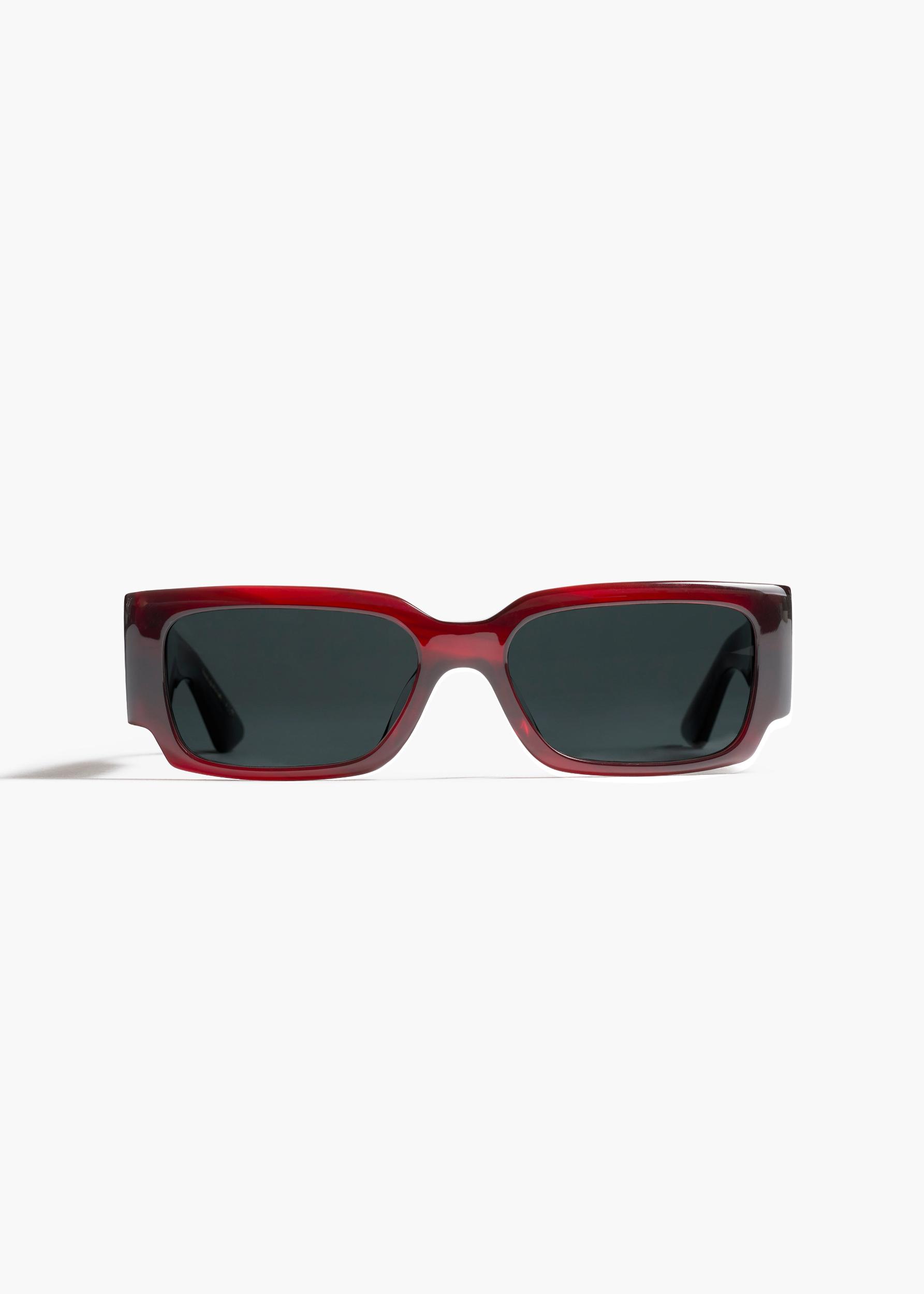 KHAITE x Oliver Peoples 1995C in Bordeaux Bark and Grey Product Image