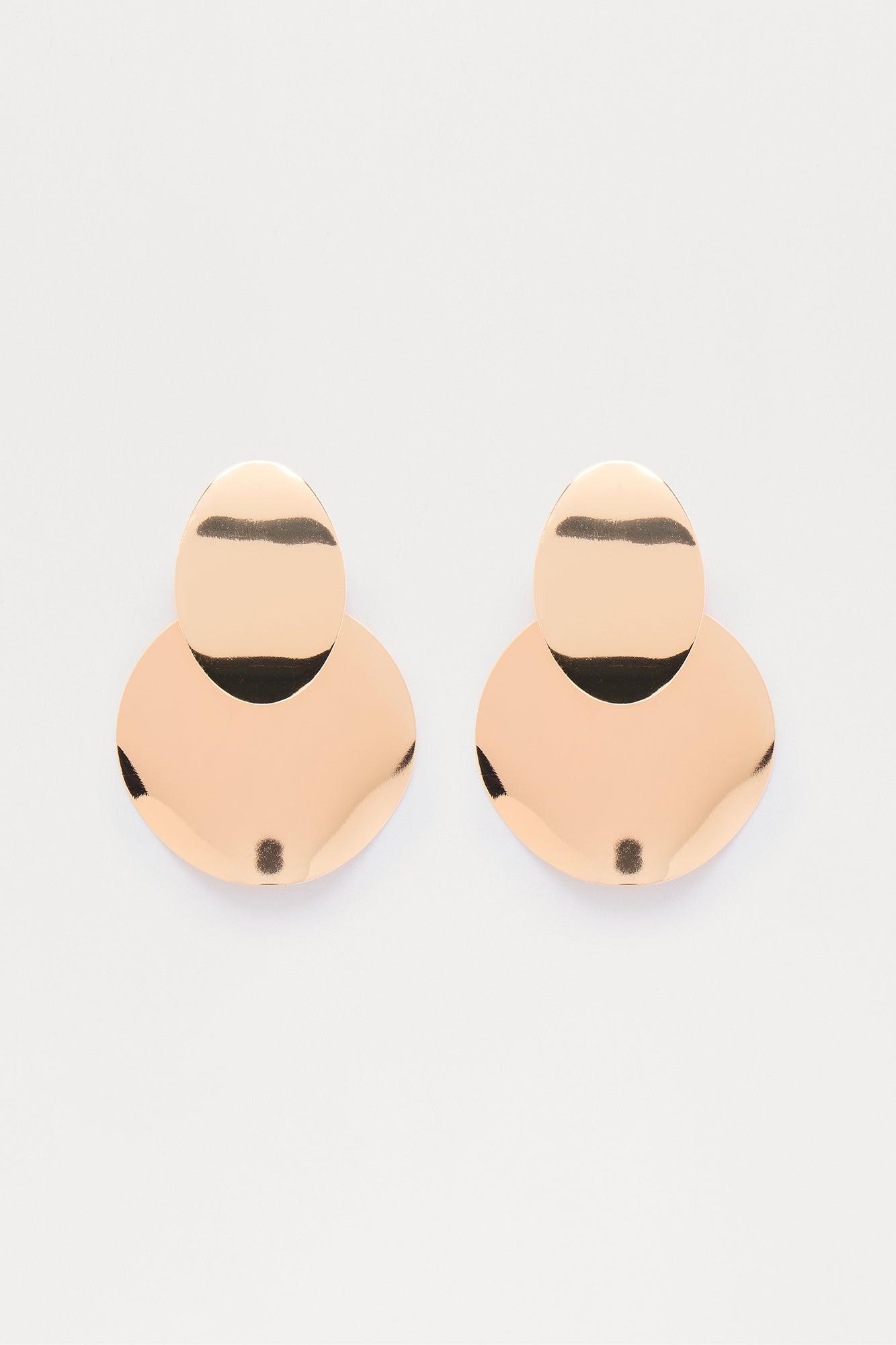 Keep It Cute Drop Earrings - Gold Female Product Image
