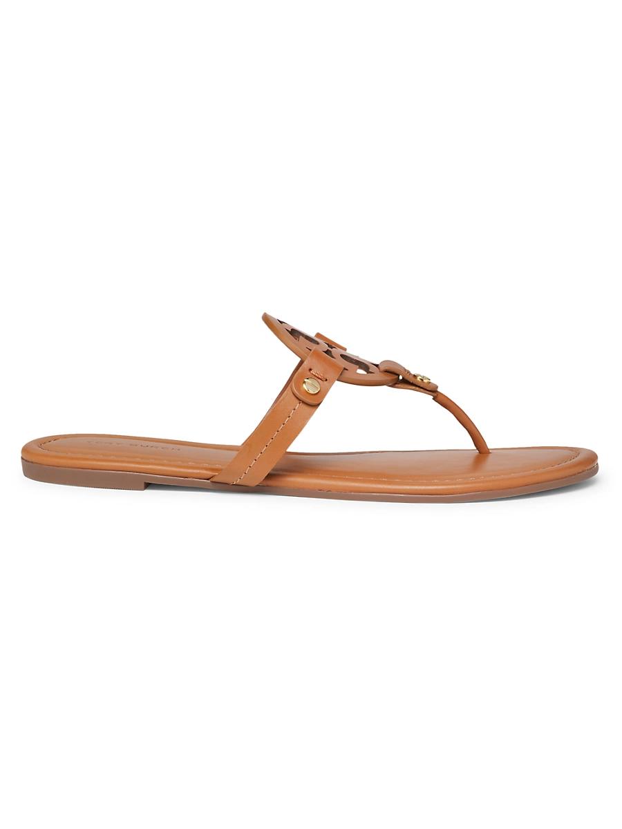 Womens Miller Leather Thong Sandals Product Image