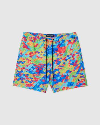 MENS DENNIS ALL OVER PRINT SWIM TRUNK - B6W530C200 Product Image