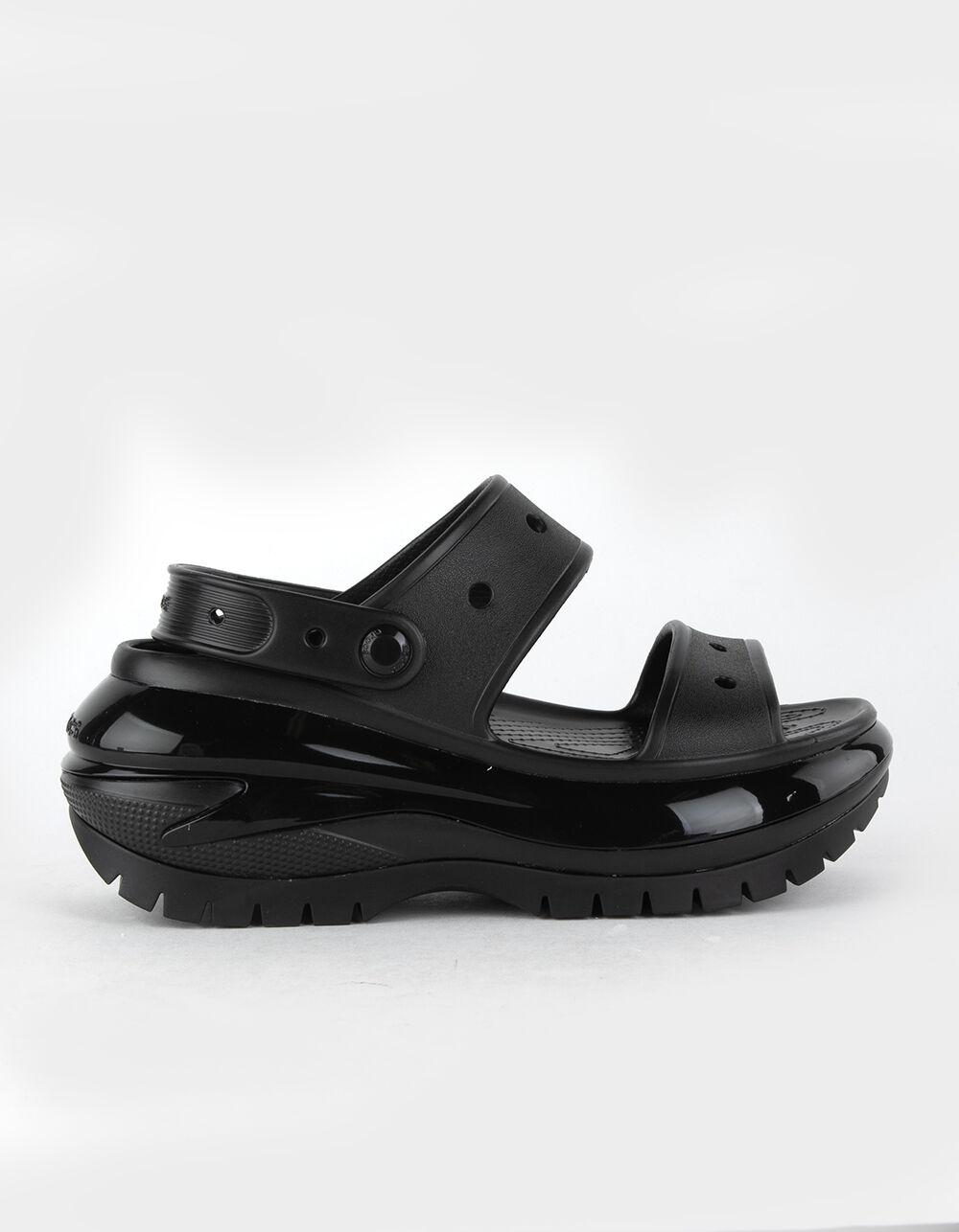 CROCS Mega Crush Womens Sandals - BLACK Product Image