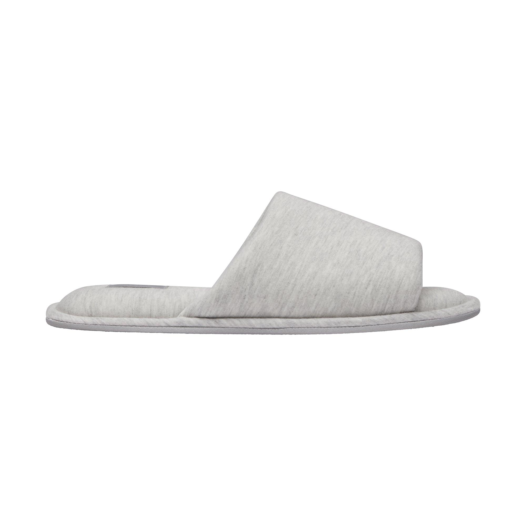 MENS COTTON SLIPPER | LIGHT HEATHER GREY Product Image