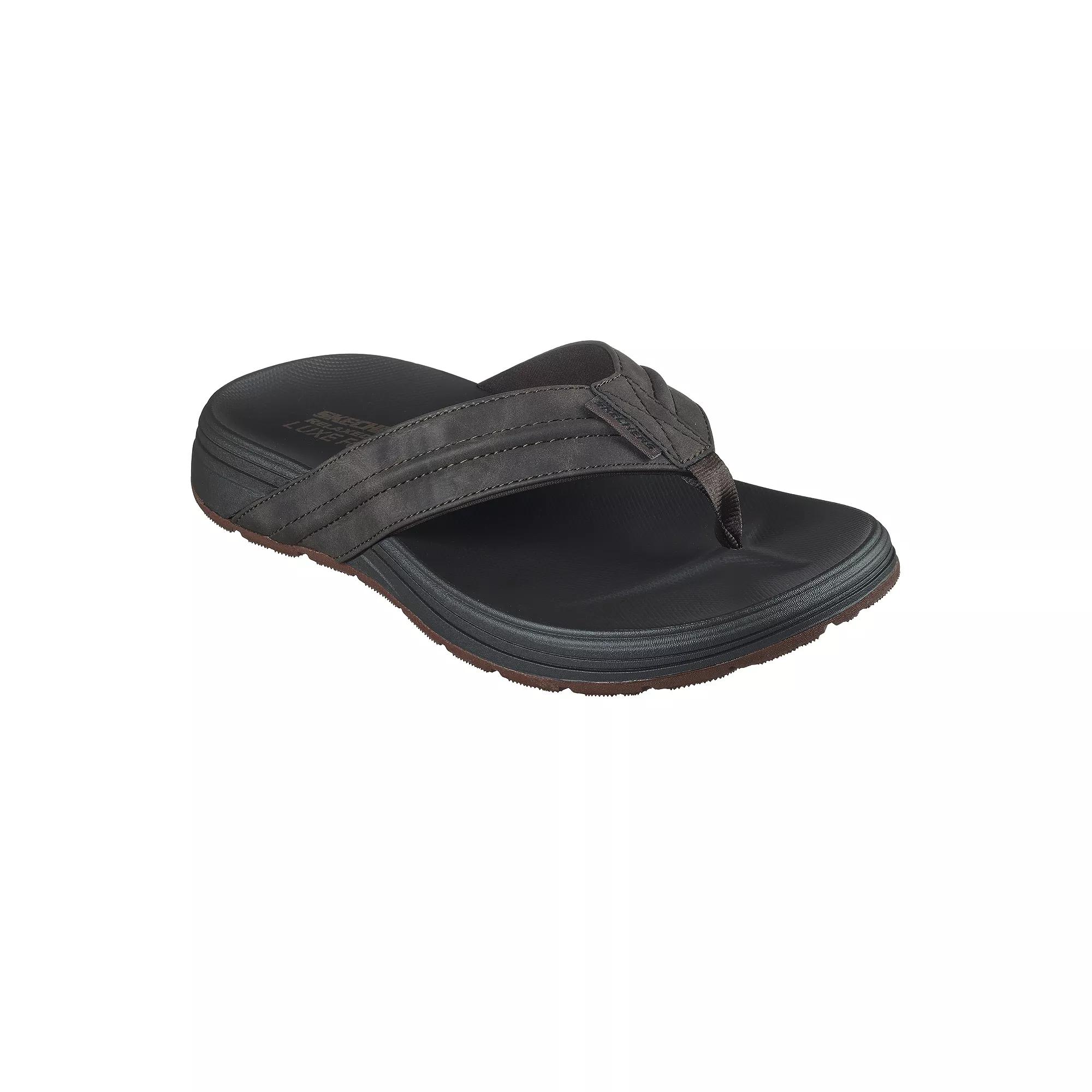 Skechers® Patino Marlee Men's Thong Sandals, Size: 7, Brown Product Image