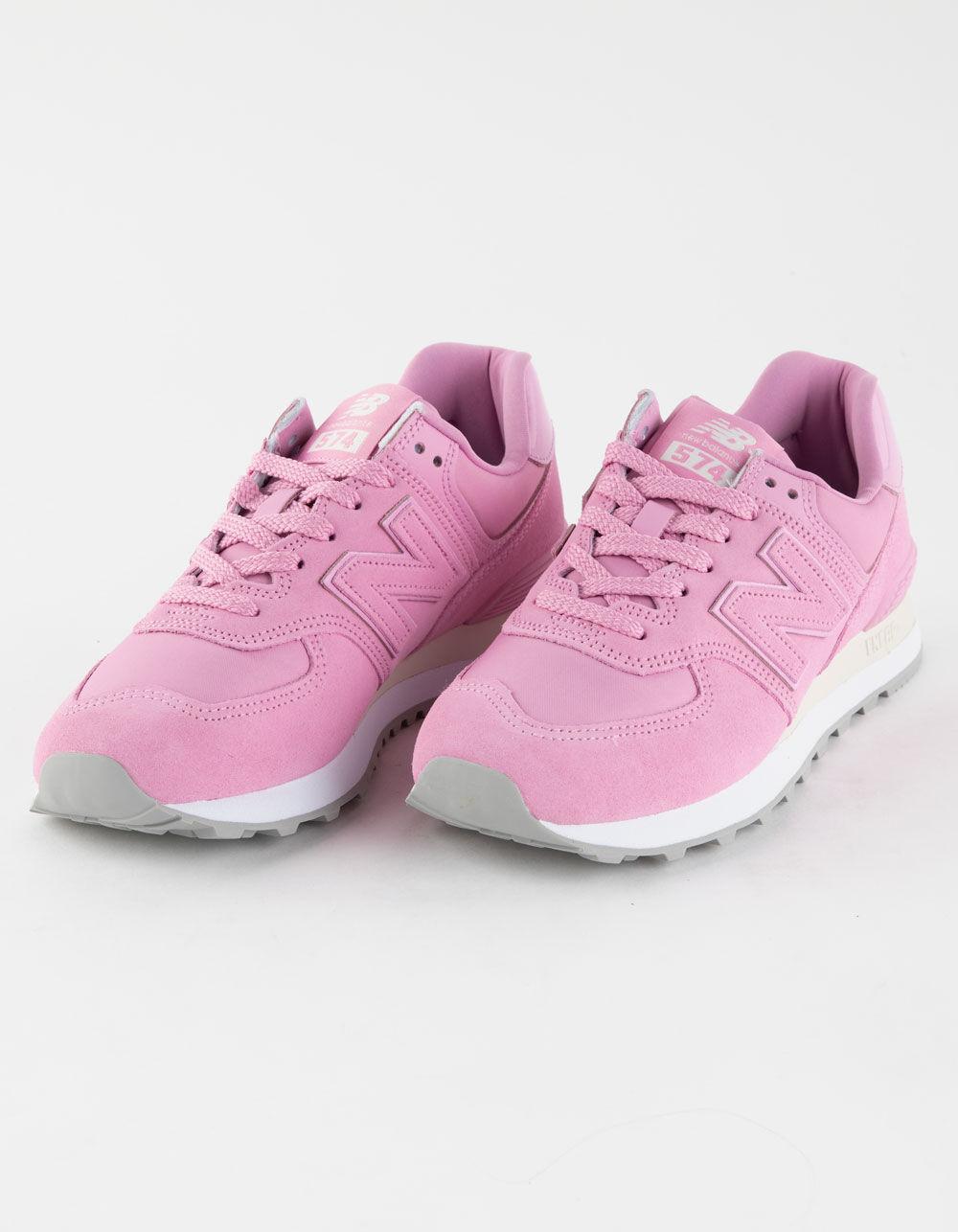 NEW BALANCE 574 Womens Shoes - PINK Product Image