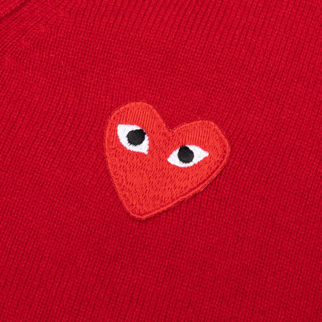 Knit Cardigan Red Heart - Red Male Product Image