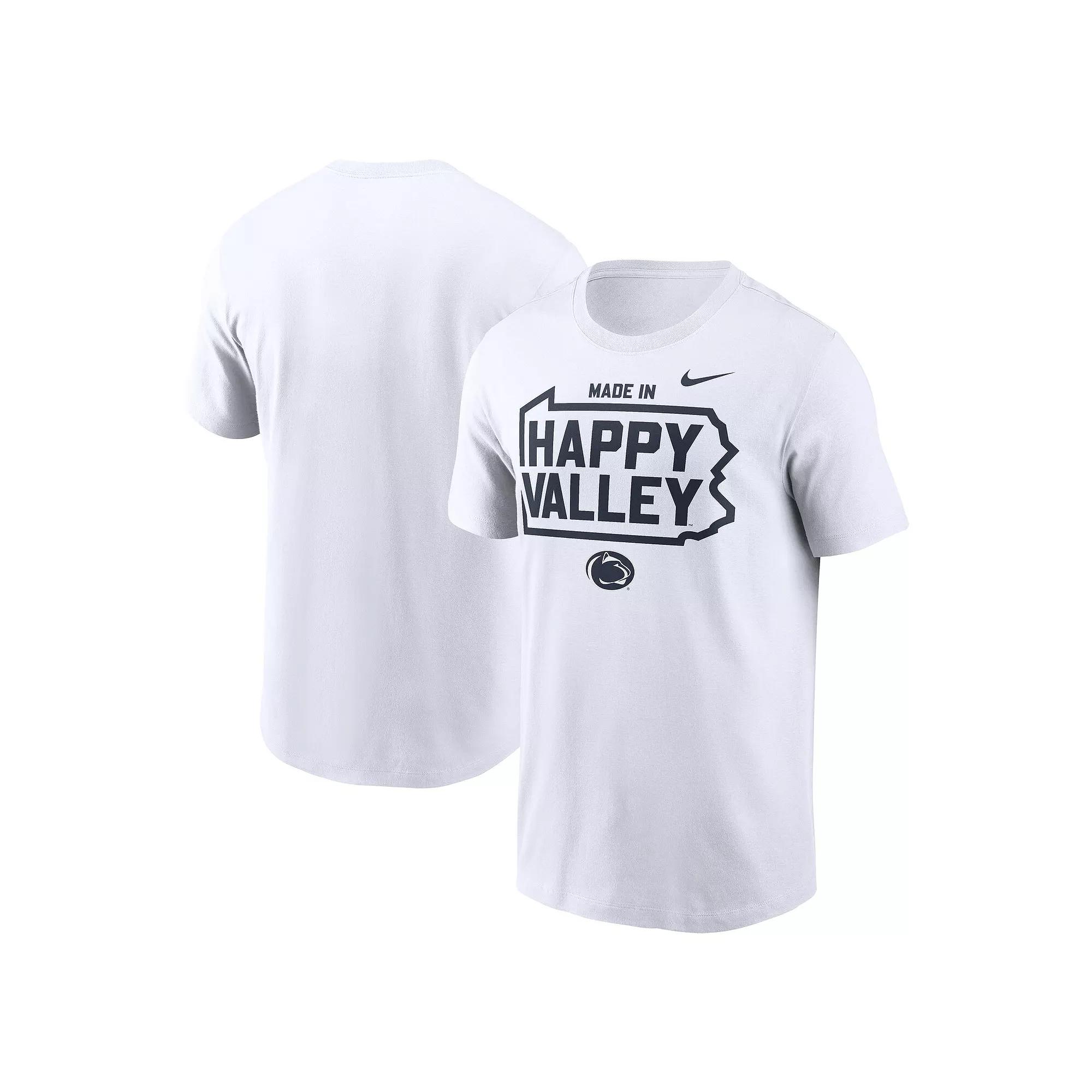 Men's Nike White Penn State Nittany Lions Campus Local T-Shirt, Size: Medium Product Image