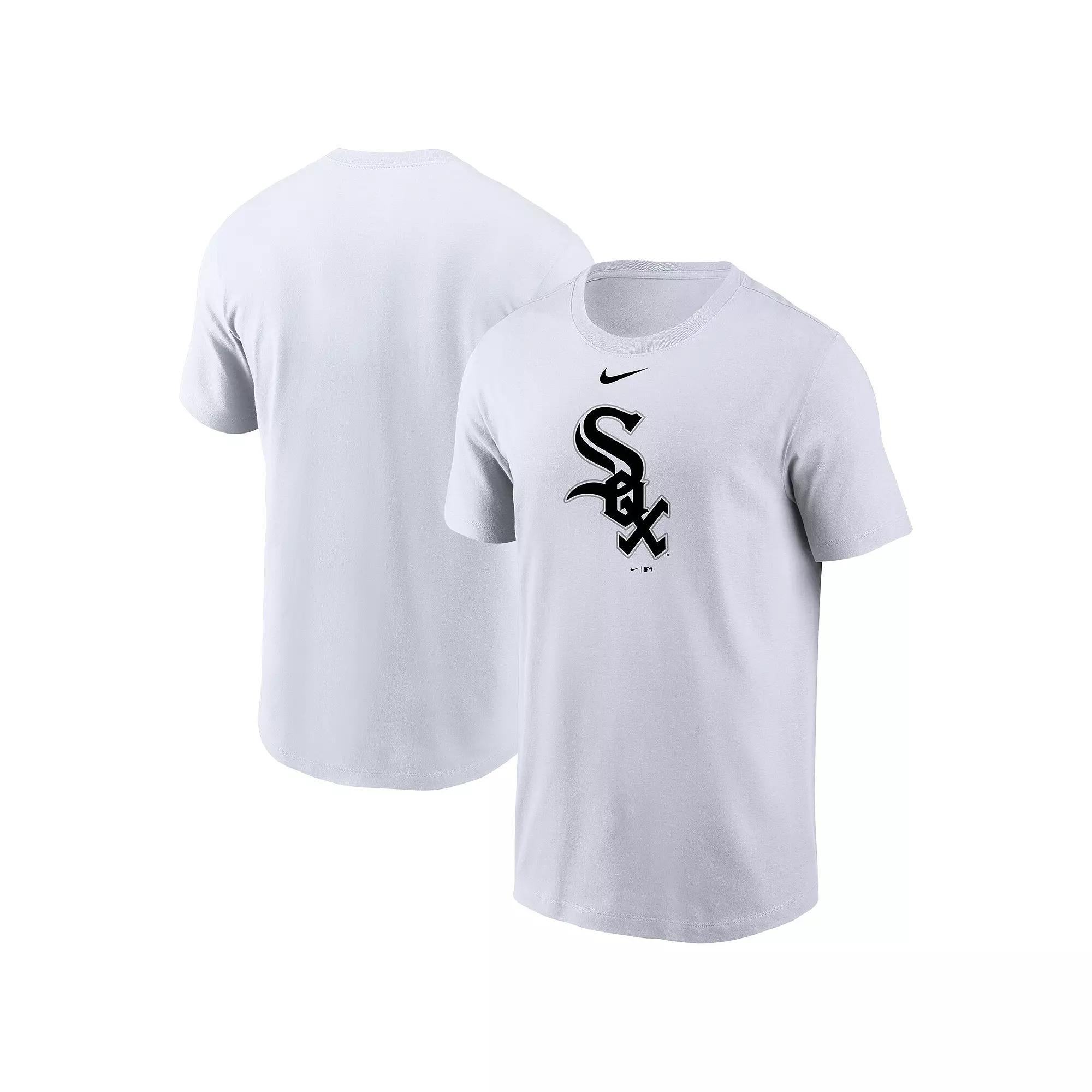 Men's Nike White Chicago White Sox Large Logo T-Shirt, Size: Small Product Image