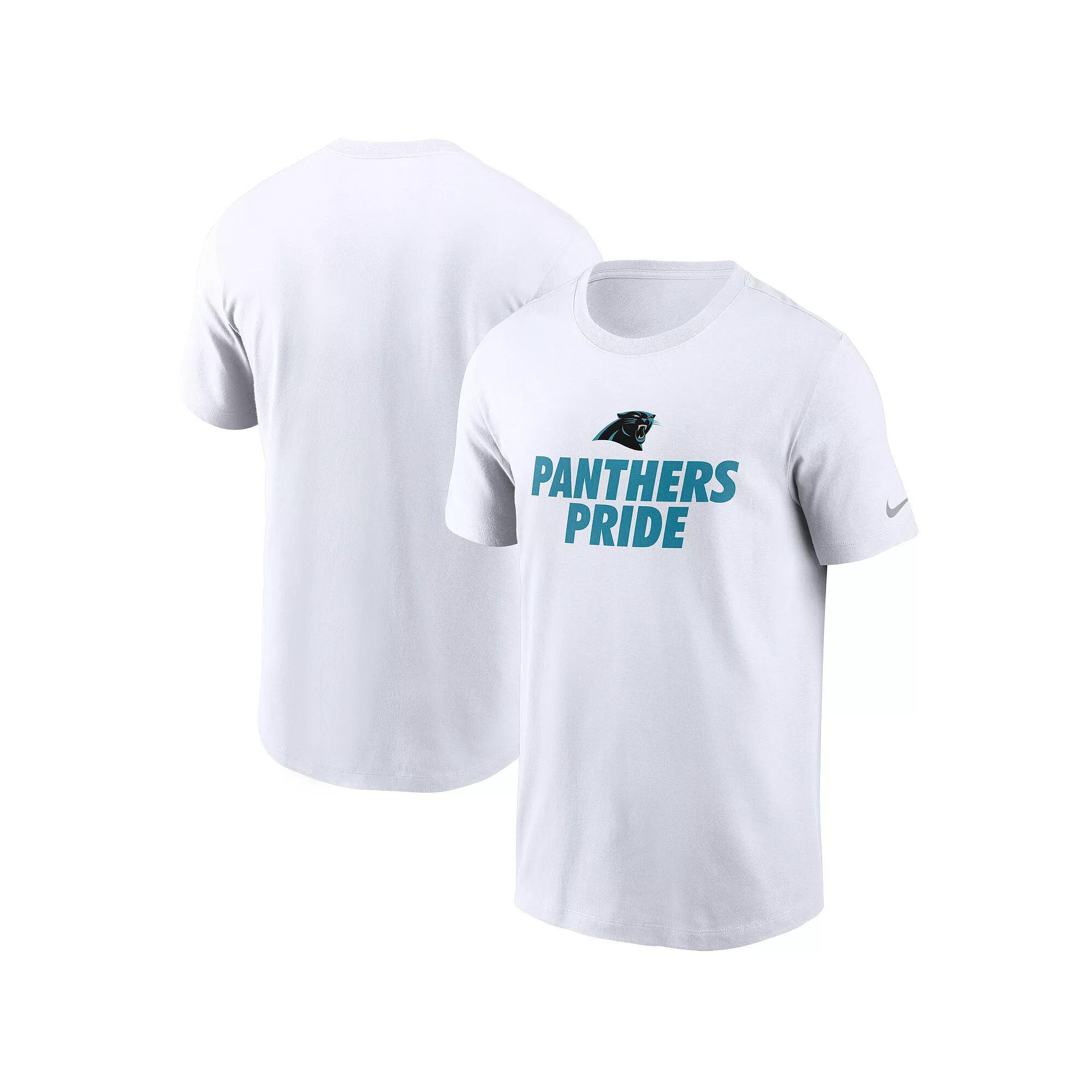 Men's Nike White Carolina Panthers Hometown Collection Pride T-Shirt,  Product Image