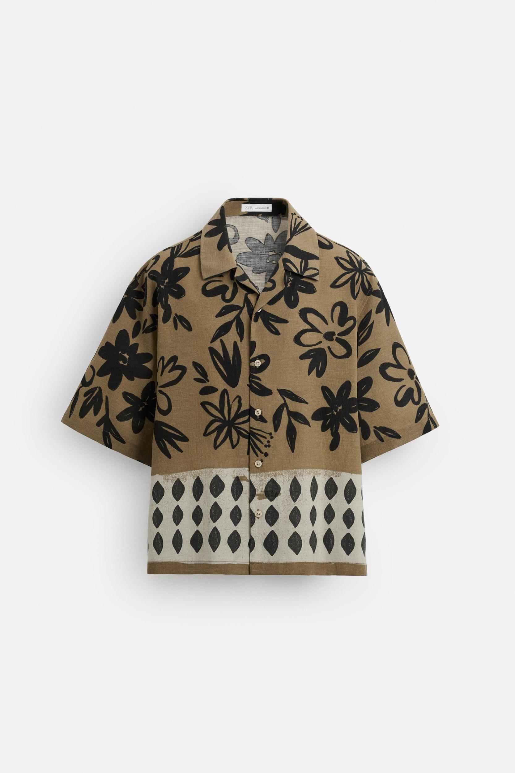 FLORAL PRINT SHIRT Product Image