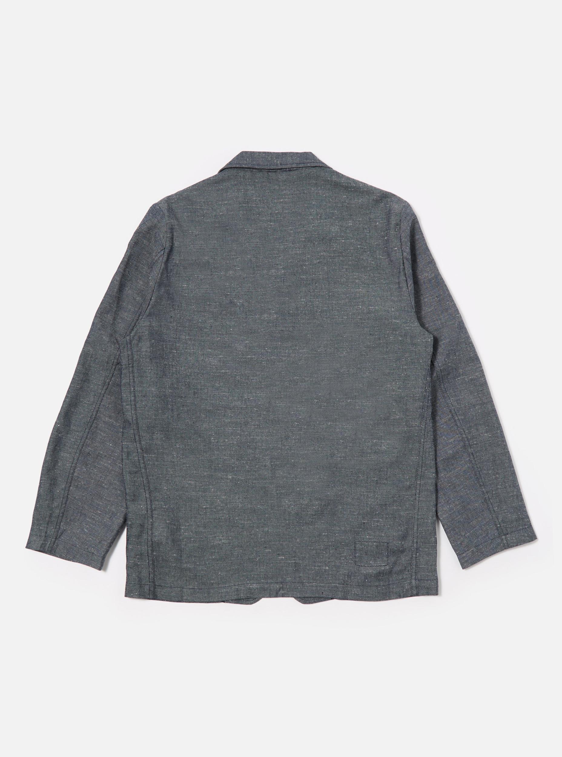 Denim Lord Cotton Linen Three Button Jacket Product Image